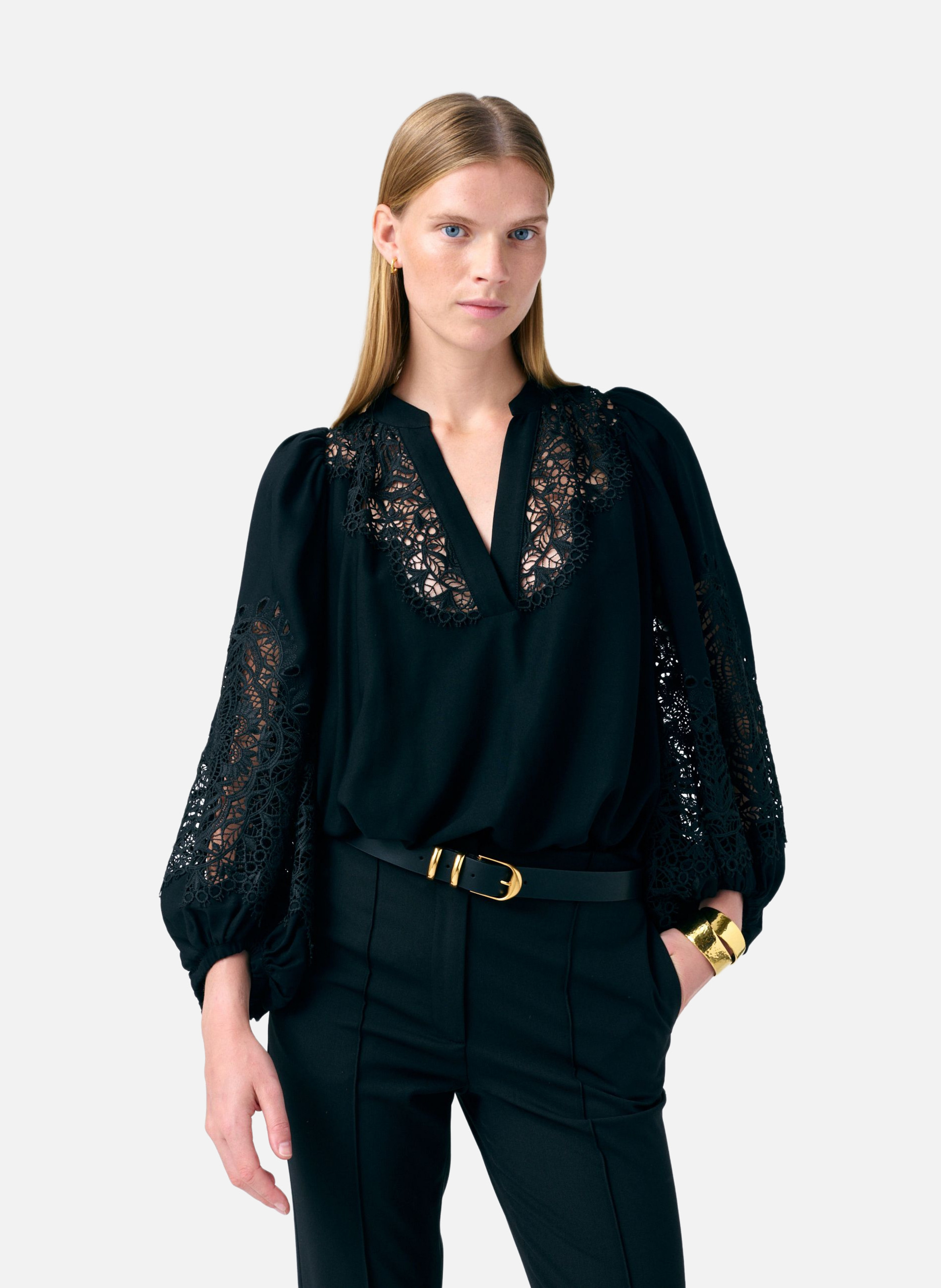 Blouse bell VANESSA BRUNO Noir