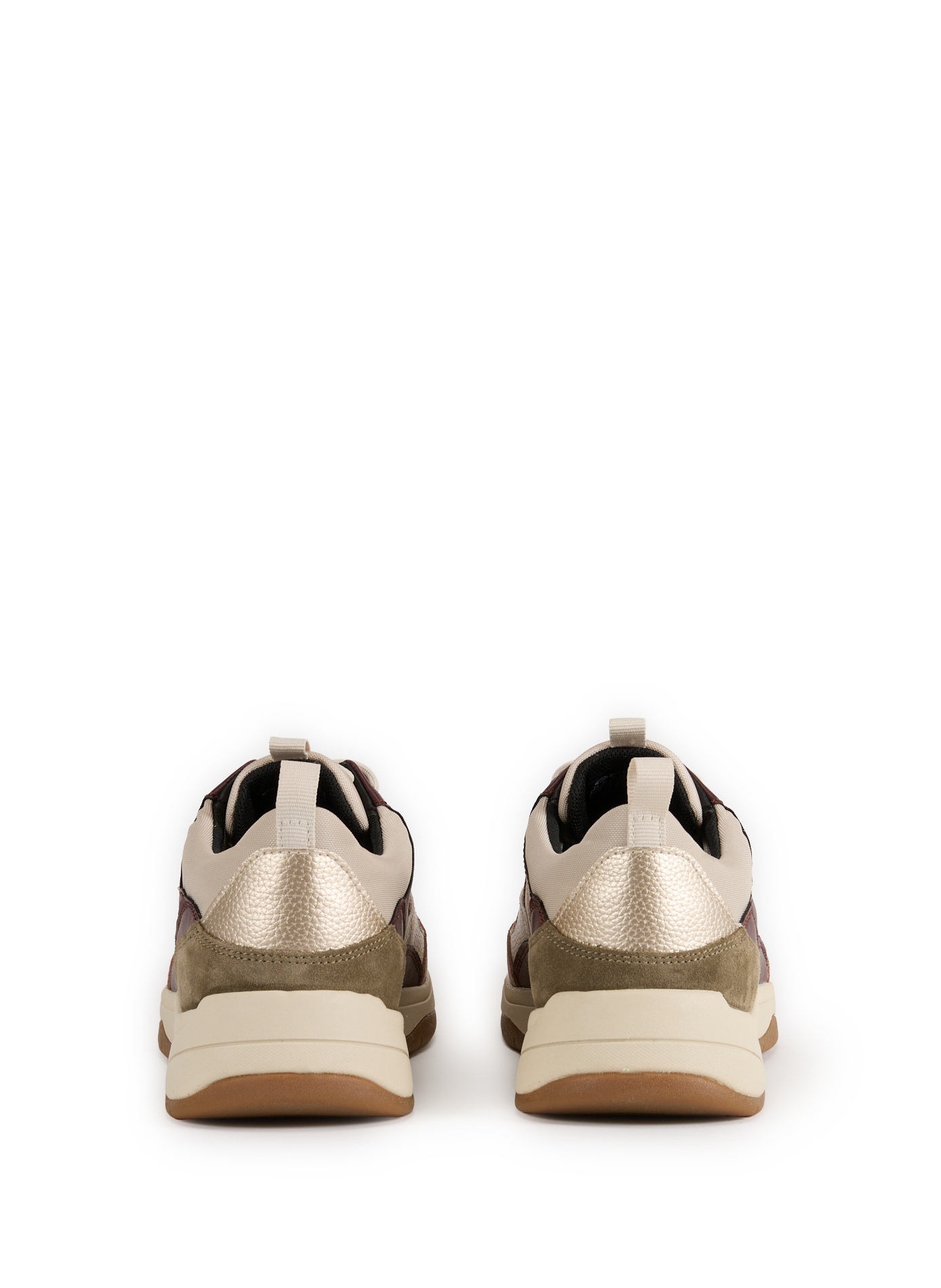 Baskets bi-matière GEOX Multicolore