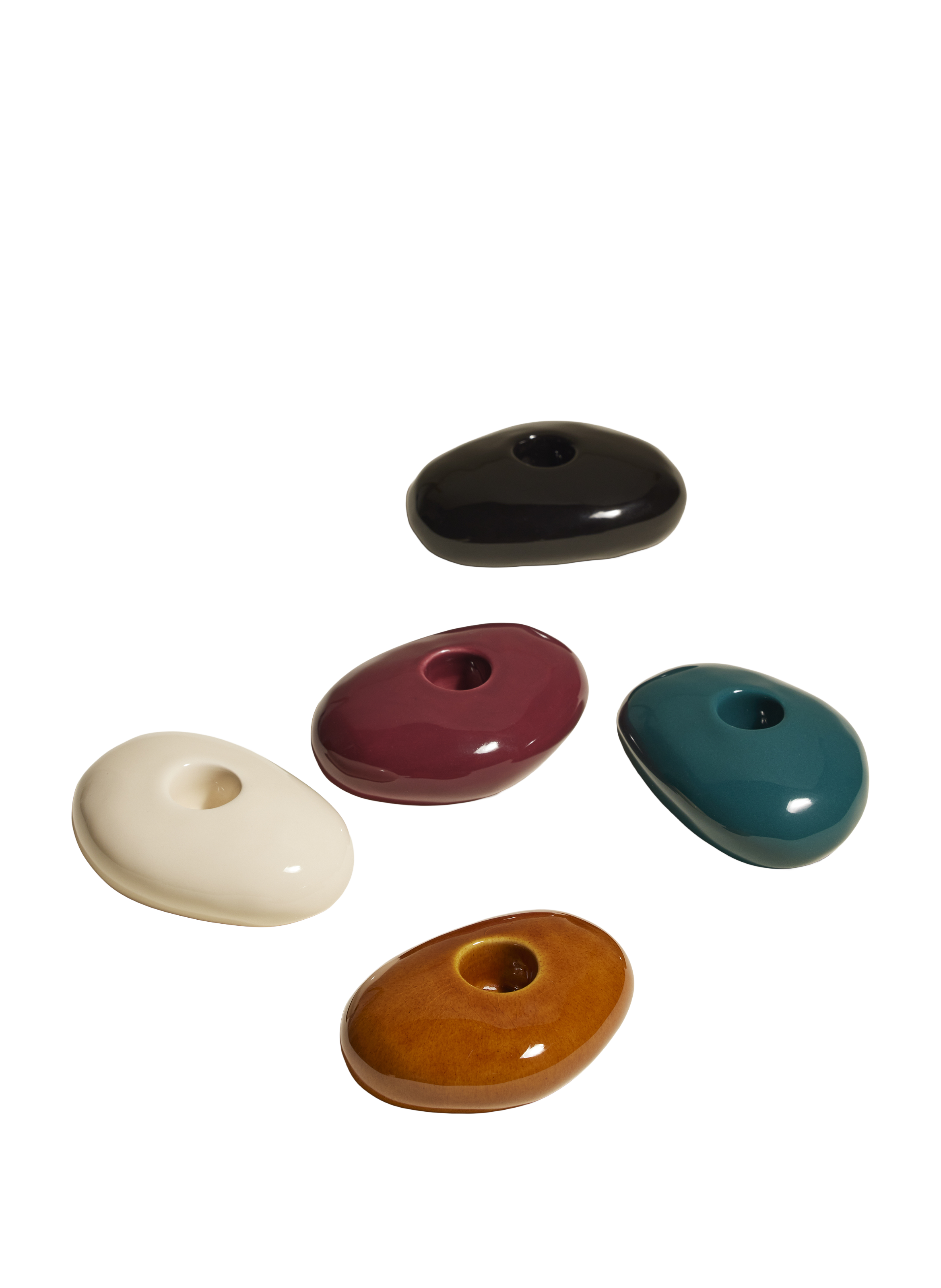 Bougeoir stone MAISON SARAH LAVOINE Blanc