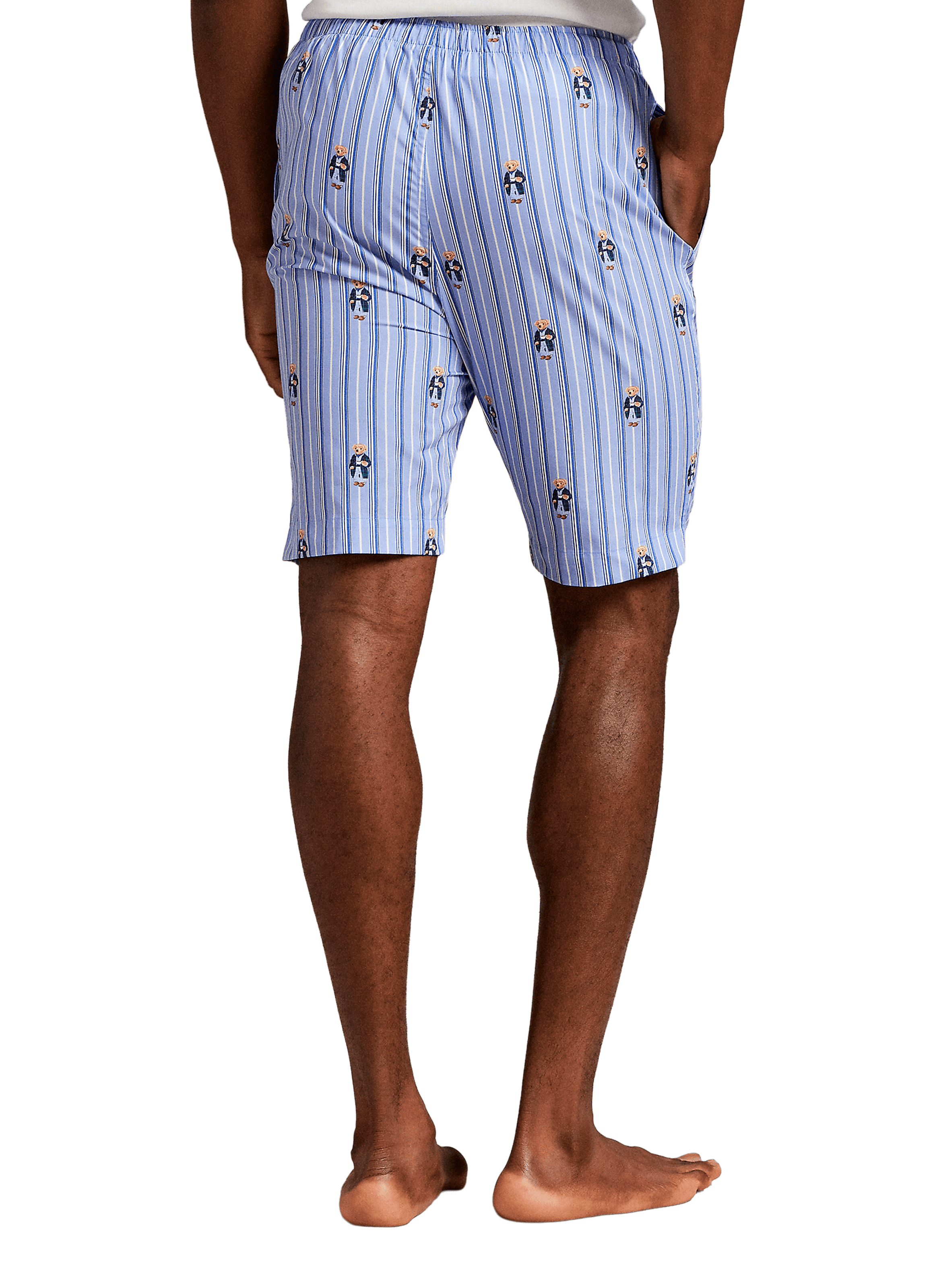 Striped pajama shorts POLO RALPH LAUREN Blue