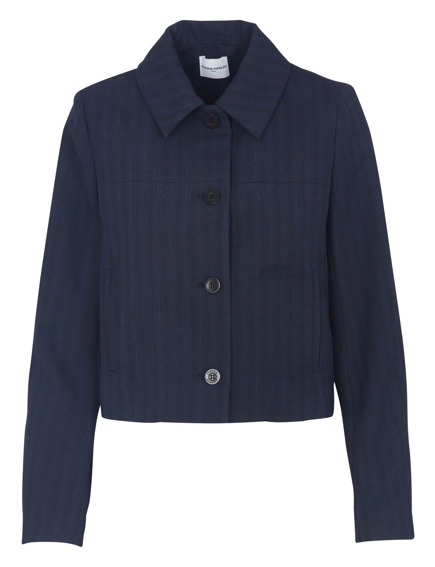 Veste à rayures col classique 125volcan CLAUDIE PIERLOT Multicolore