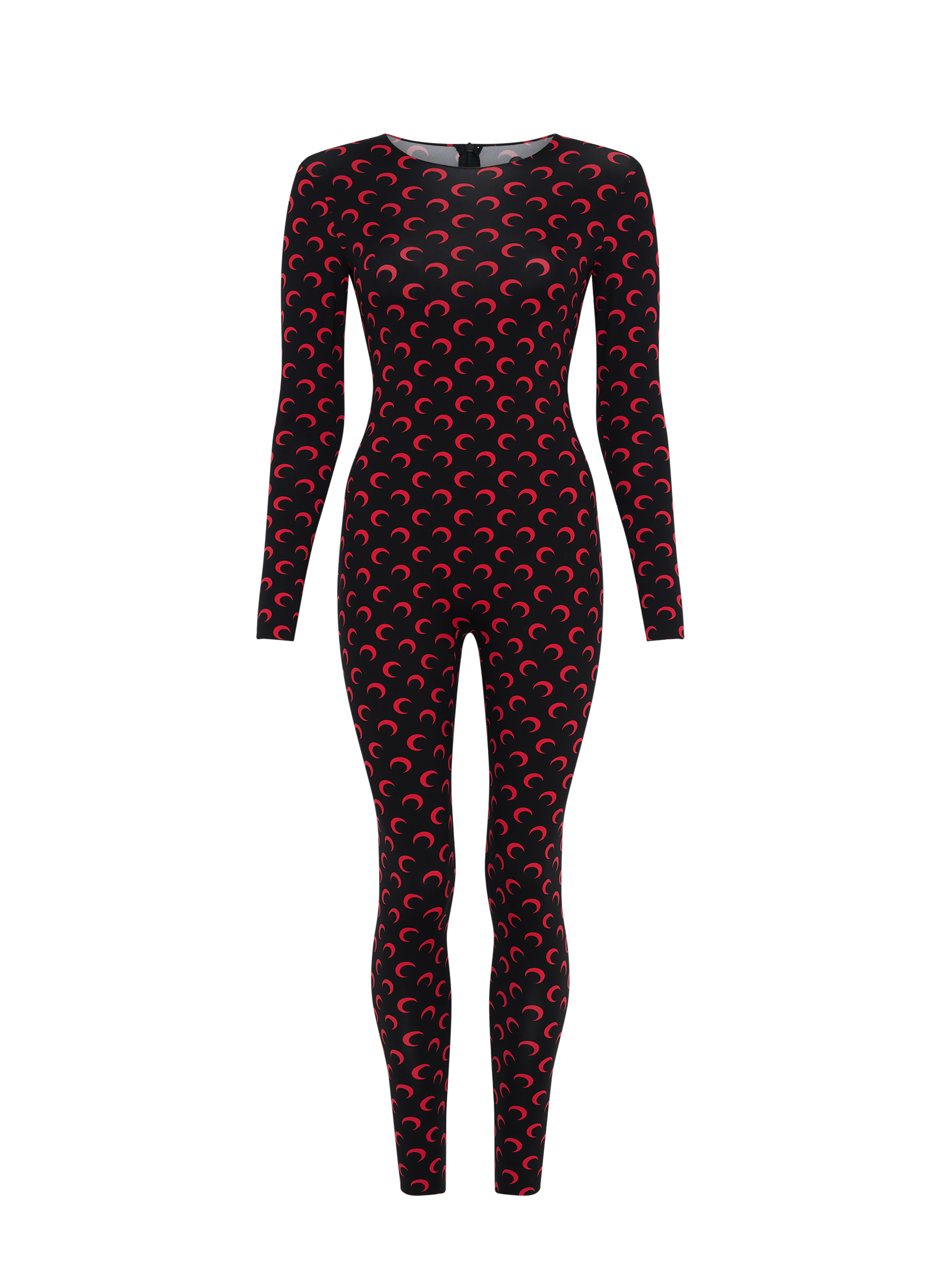 Combinaison moon en jersey recyclé MARINE SERRE Noir