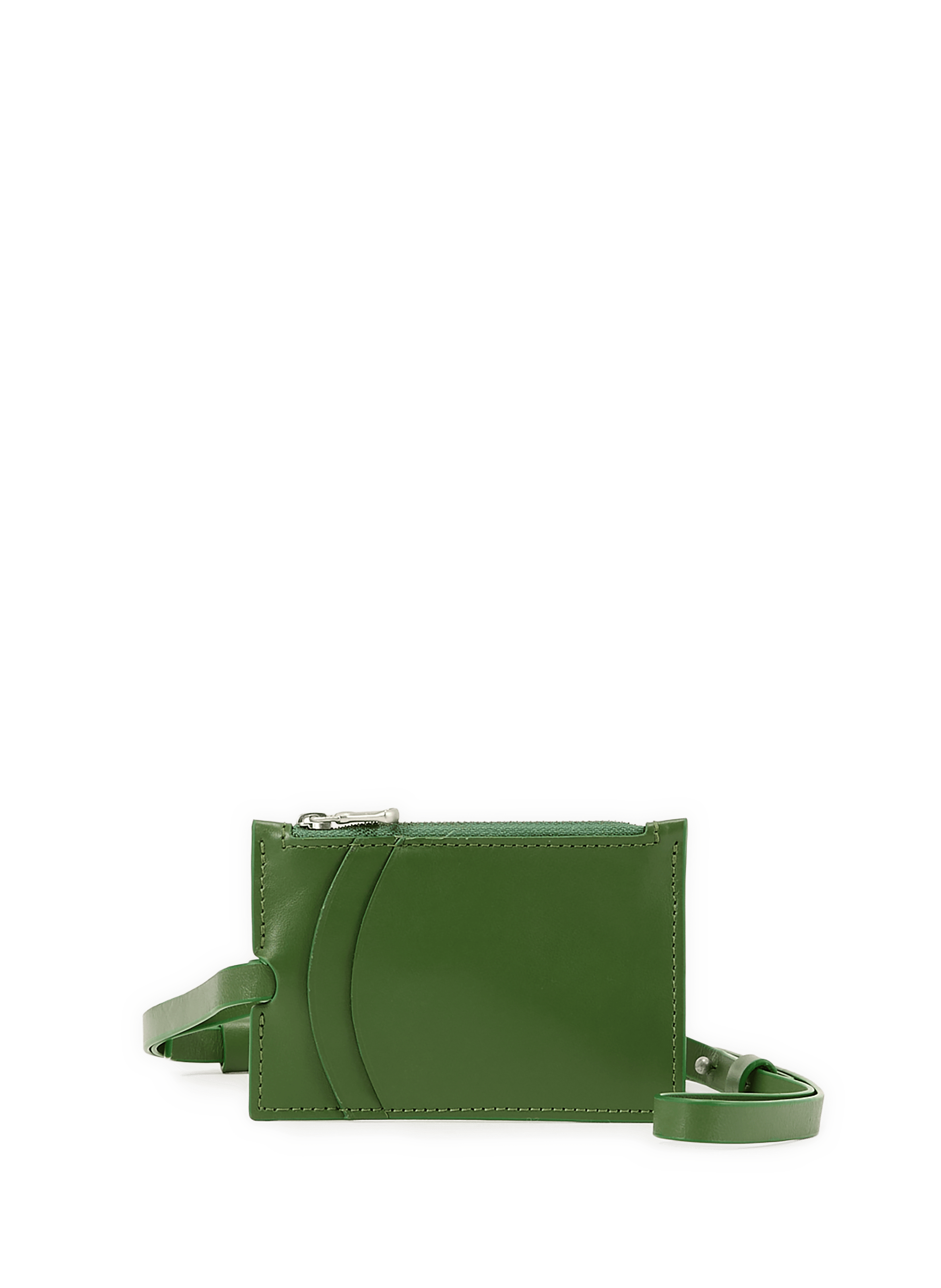 Porte-cartes zip avec bandoulière ajustable NN.07 Vert
