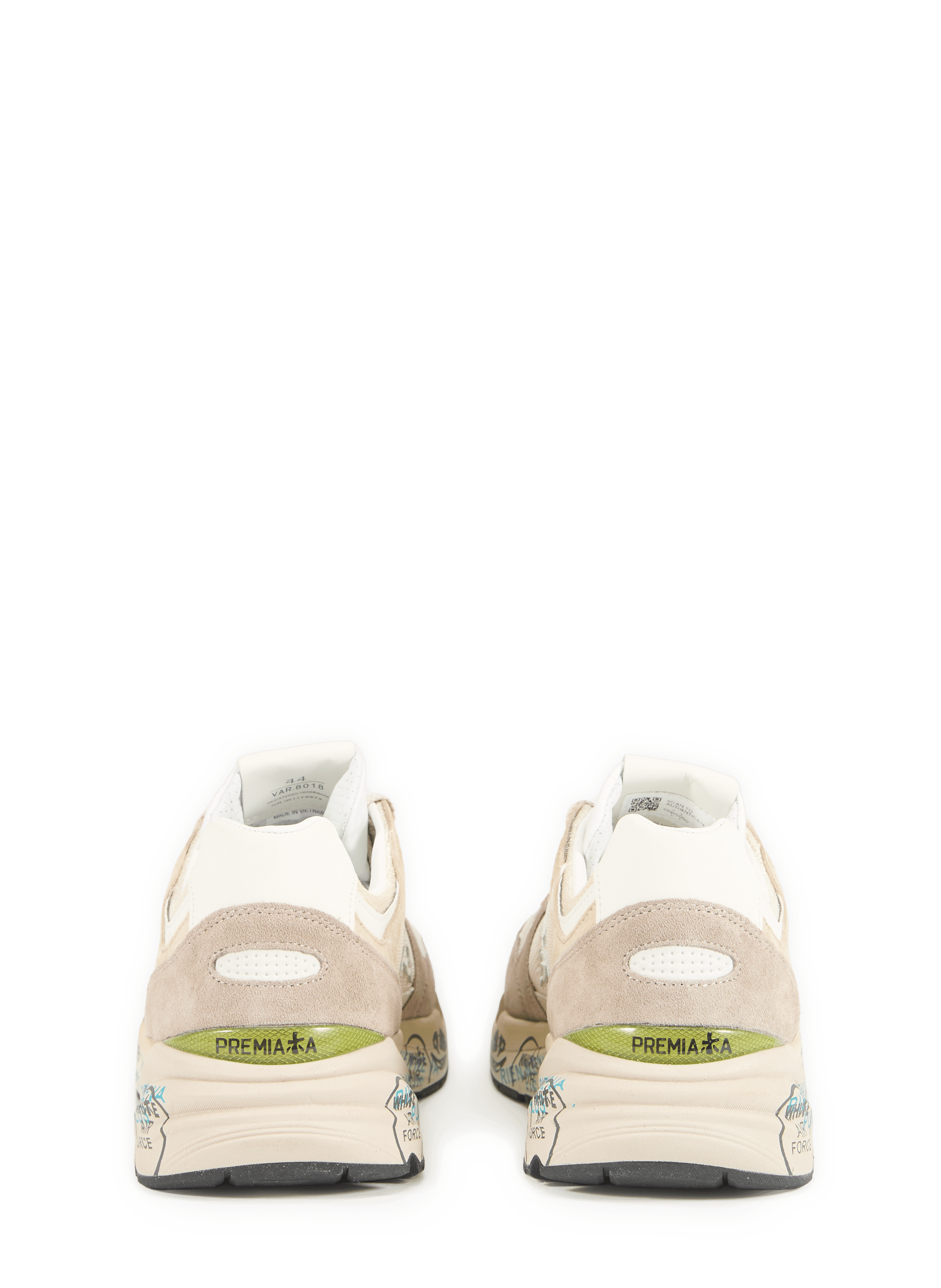 Baskets Mase 8018 en daim à logo latéral PREMIATA Beige