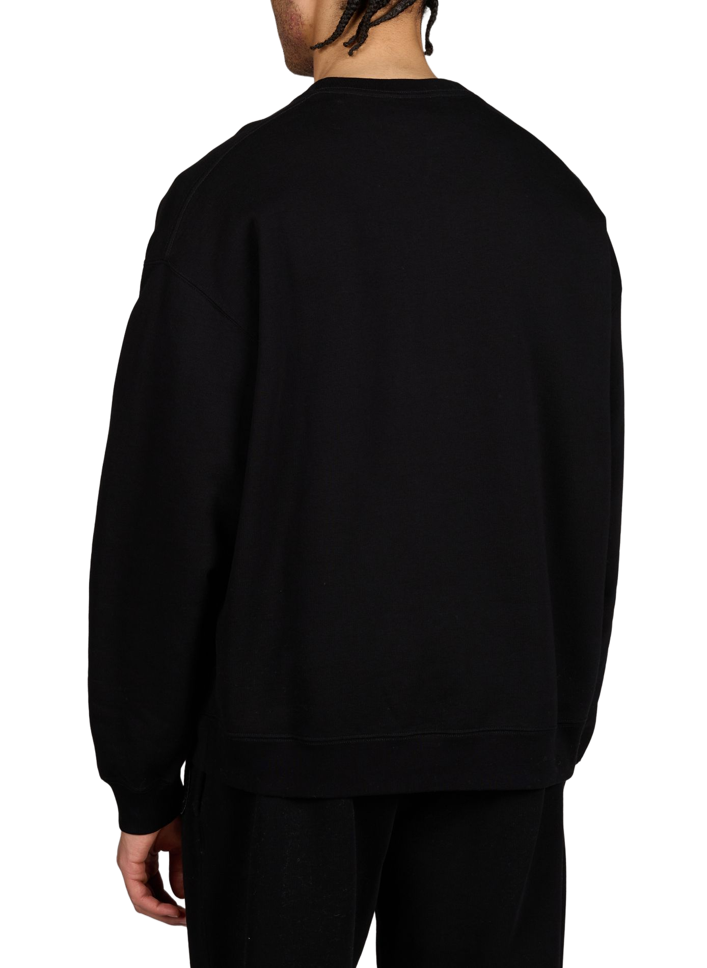 Sweat ample à broderie ton sur ton CANADA GOOSE Noir