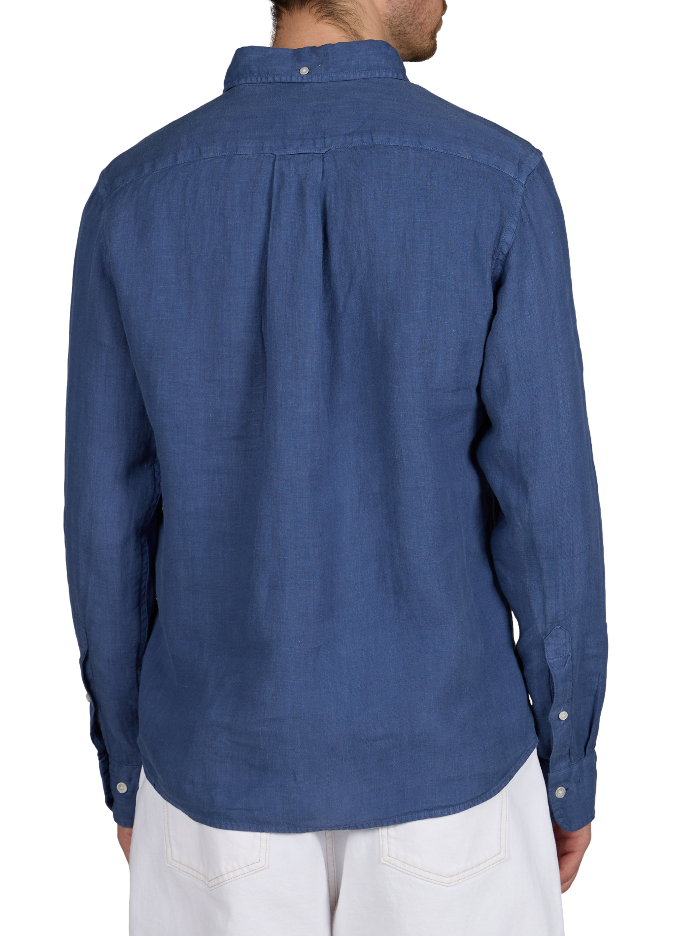Chemise droite en lin  GANT Bleu