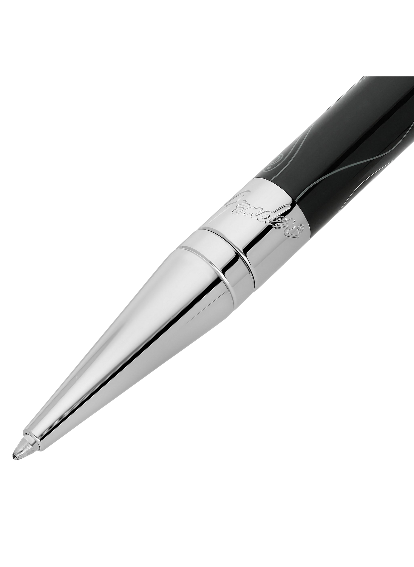Fender Initial Ballpoint Pen S.T. DUPONT Black