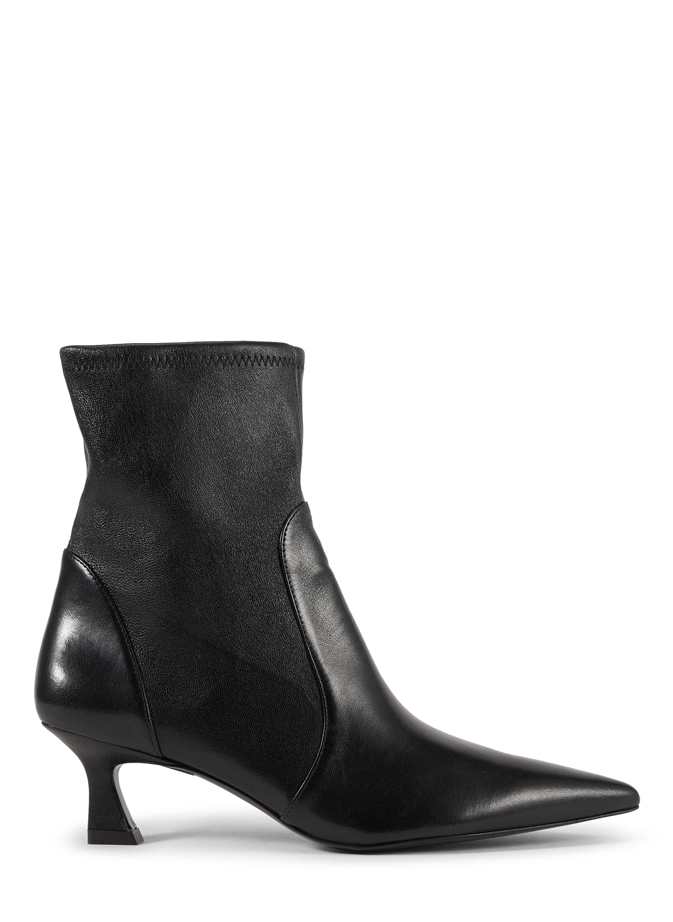 Botines Vinnies de cuero de oveja STUART WEITZMAN Negro