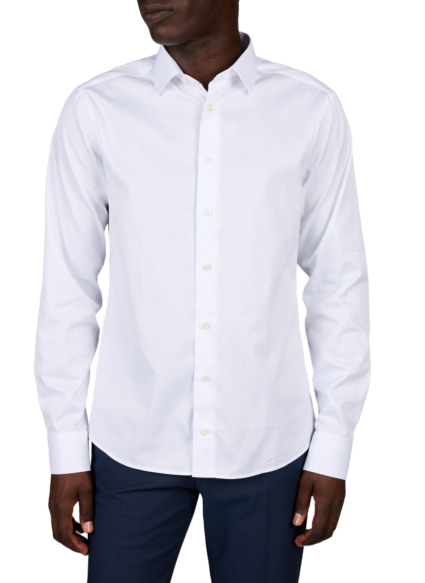 Chemise en coton ETON Blanc