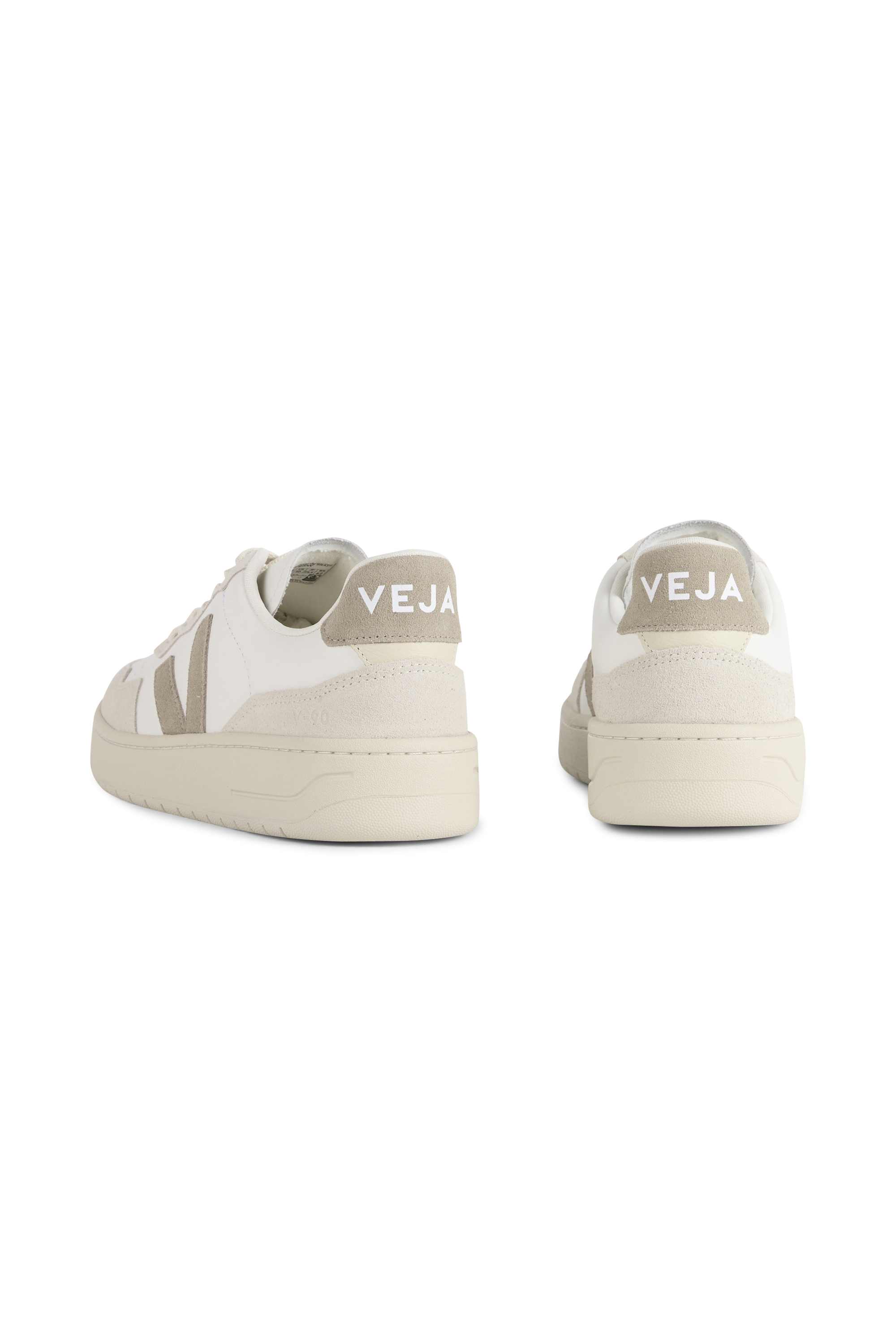 Baskets V-90 en cuir  VEJA Blanc