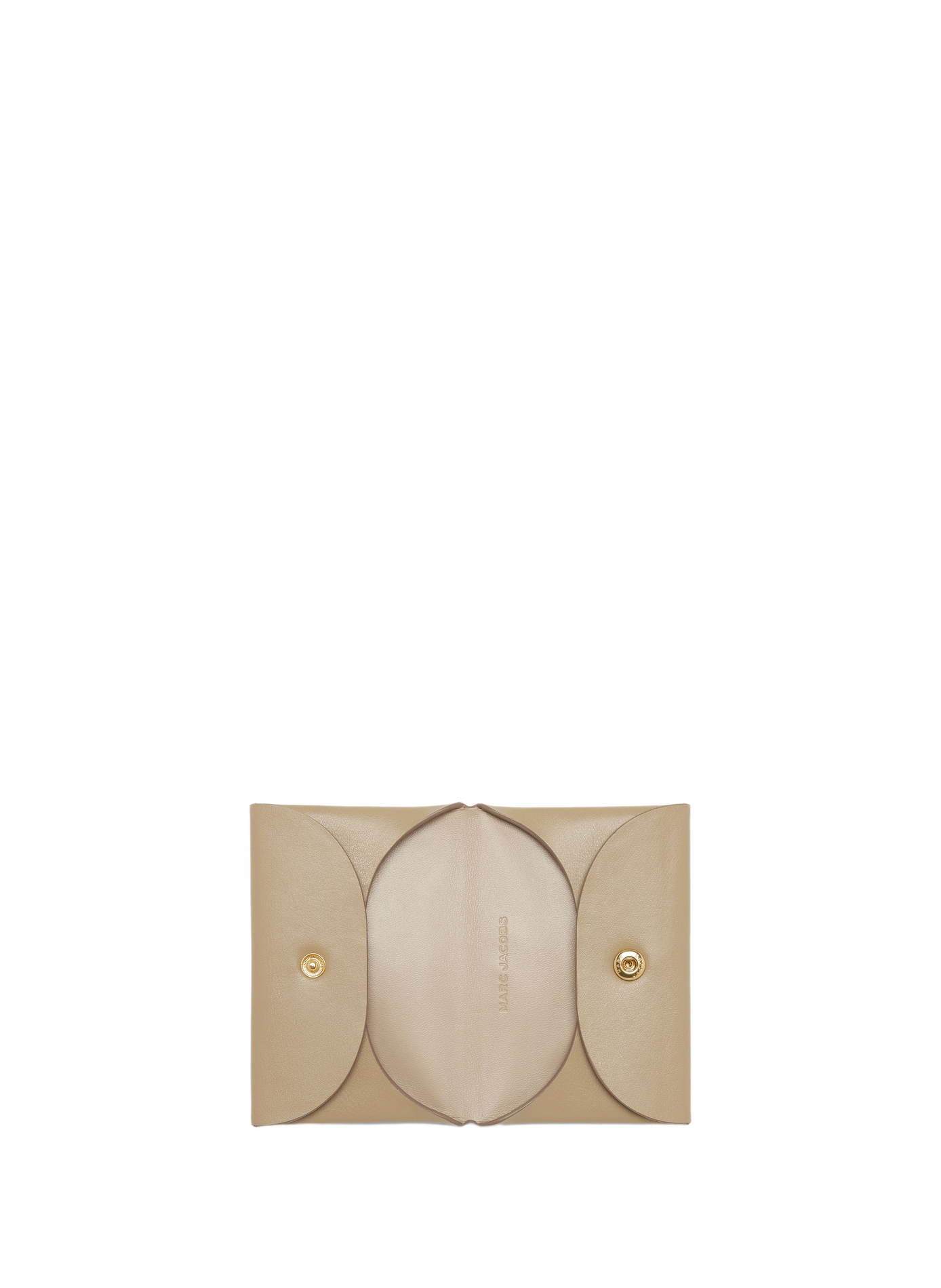 Scene Snap leather card holder MARC JACOBS Grey