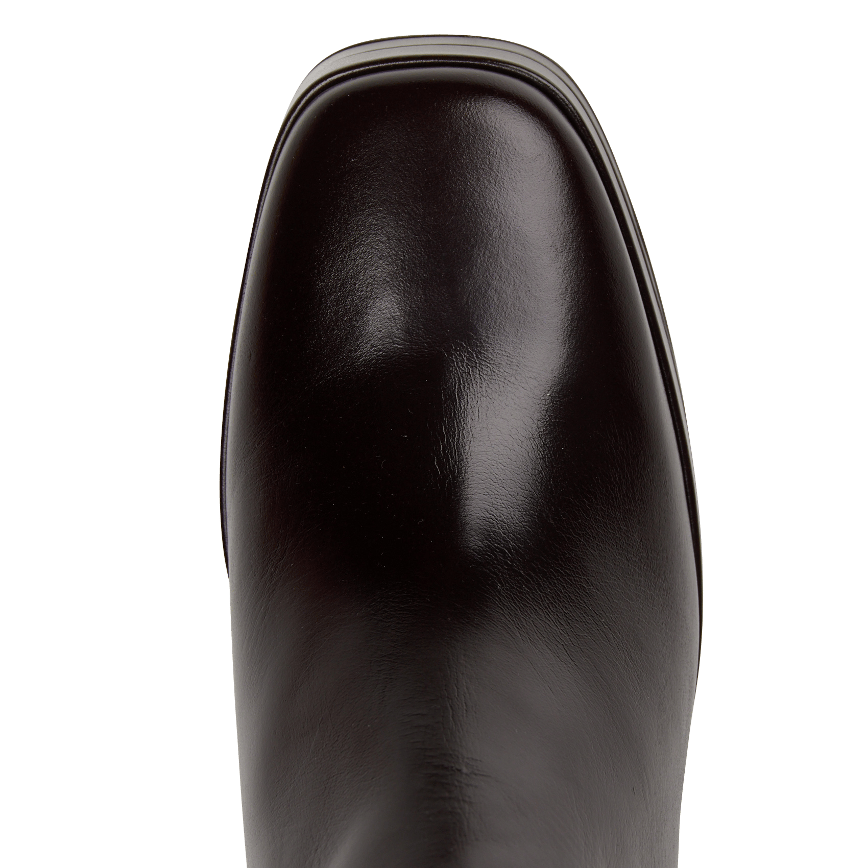 Bottines zippées en cuir adele BOBBIES Marron