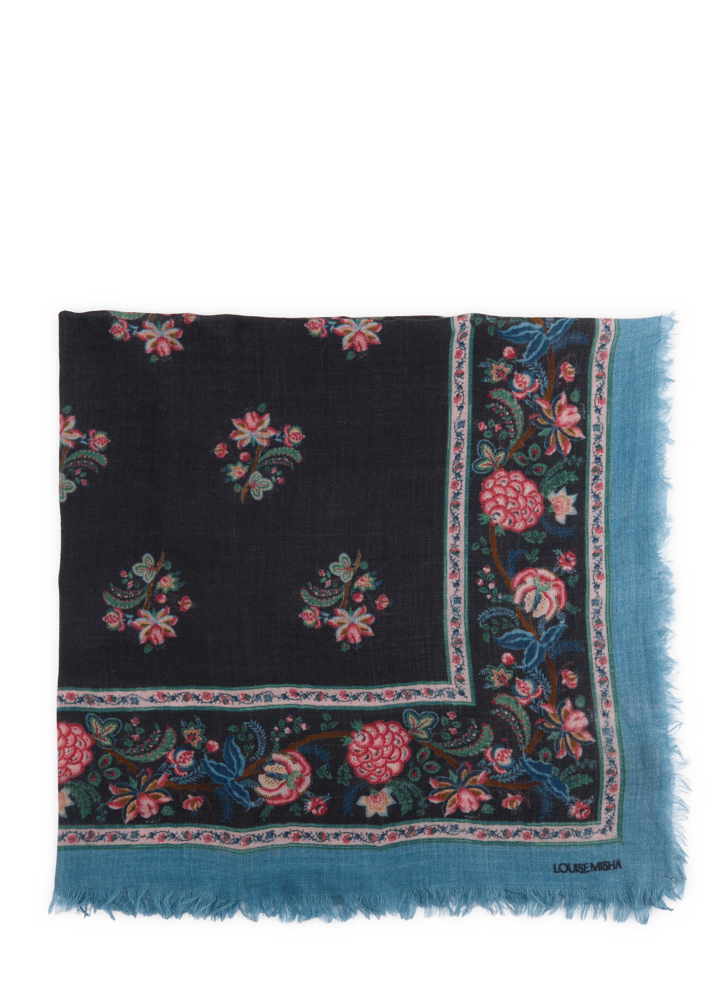 Echarpe en laine LOUISE MISHA Bleu