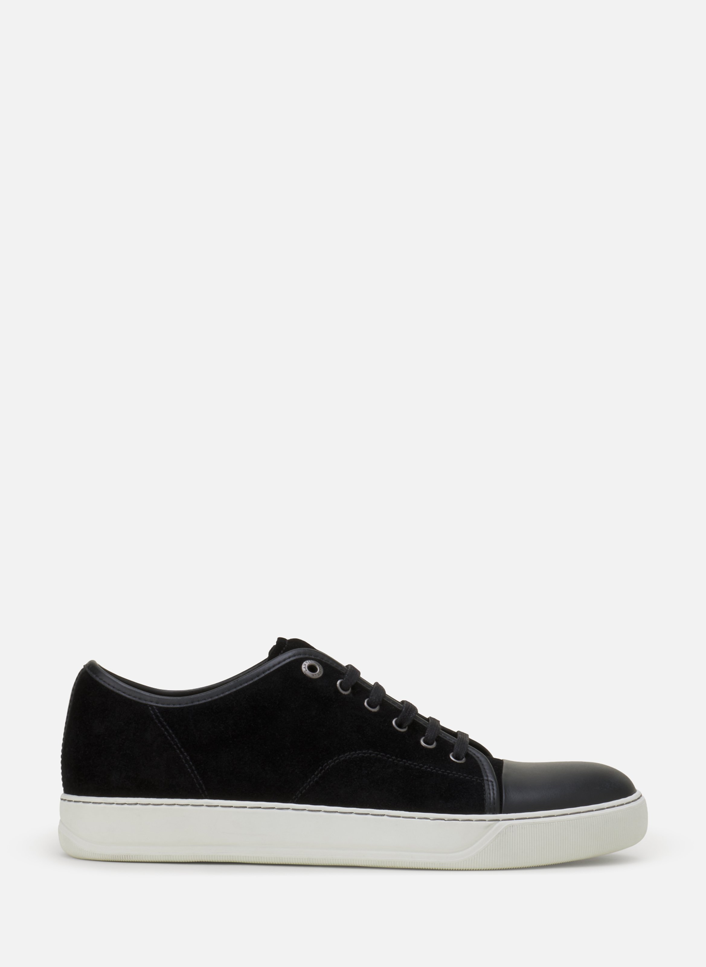 Sneakers dbb1 en cuir et suede LANVIN Noir