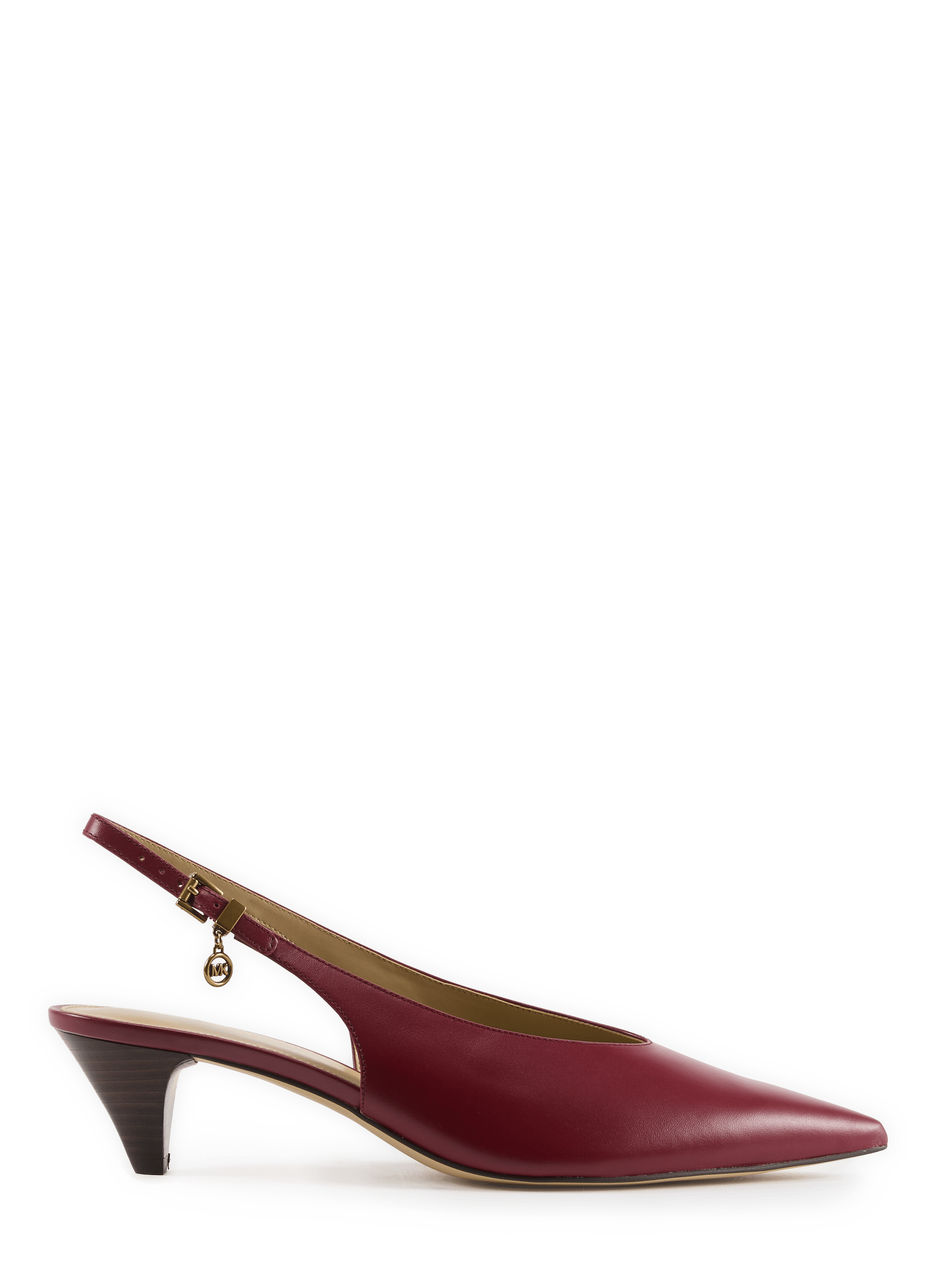 Tonya leather slingback shoes MICHAEL KORS Red
