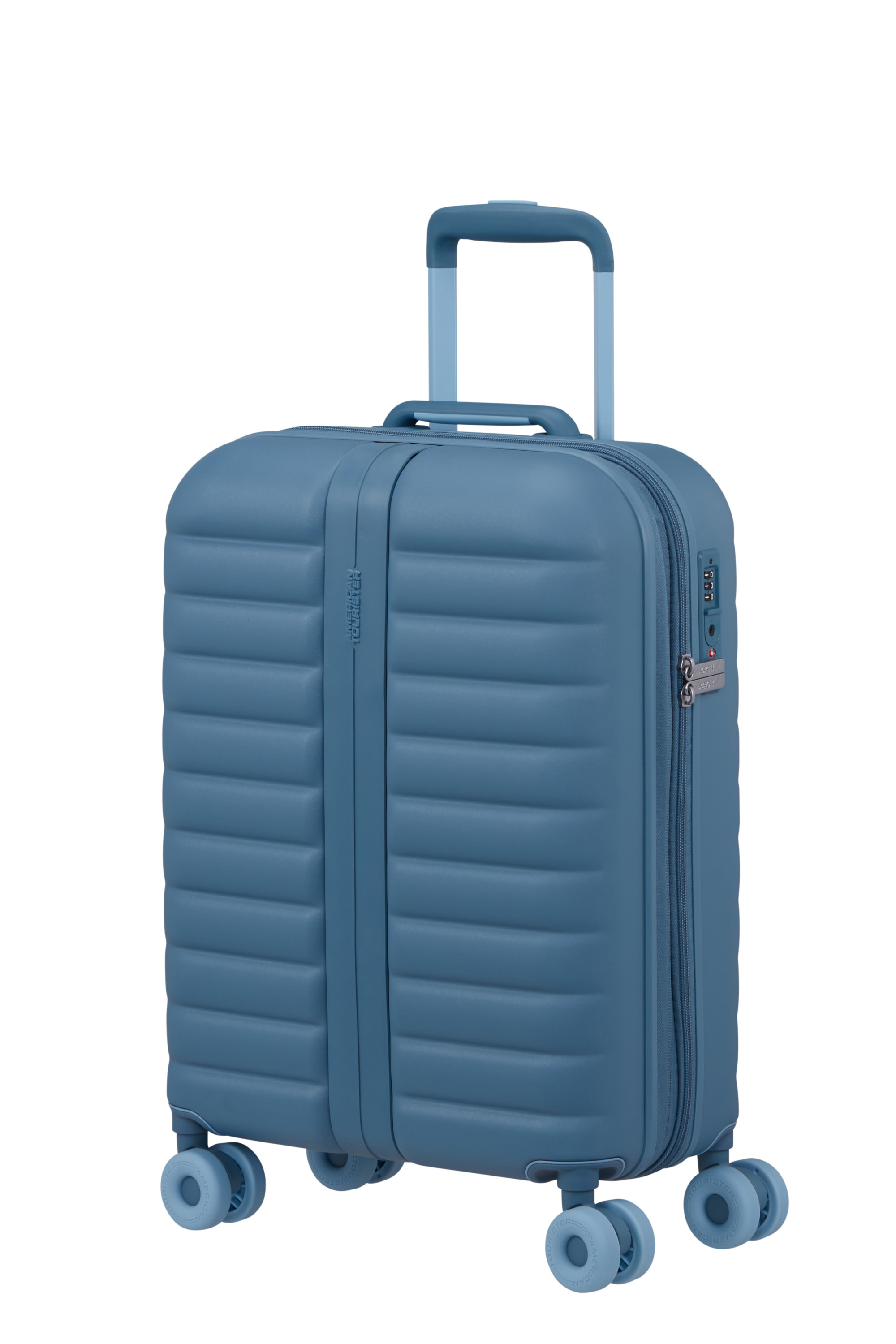 Neovibe valise 4 roues taille s AMERICAN TOURISTER Bleu
