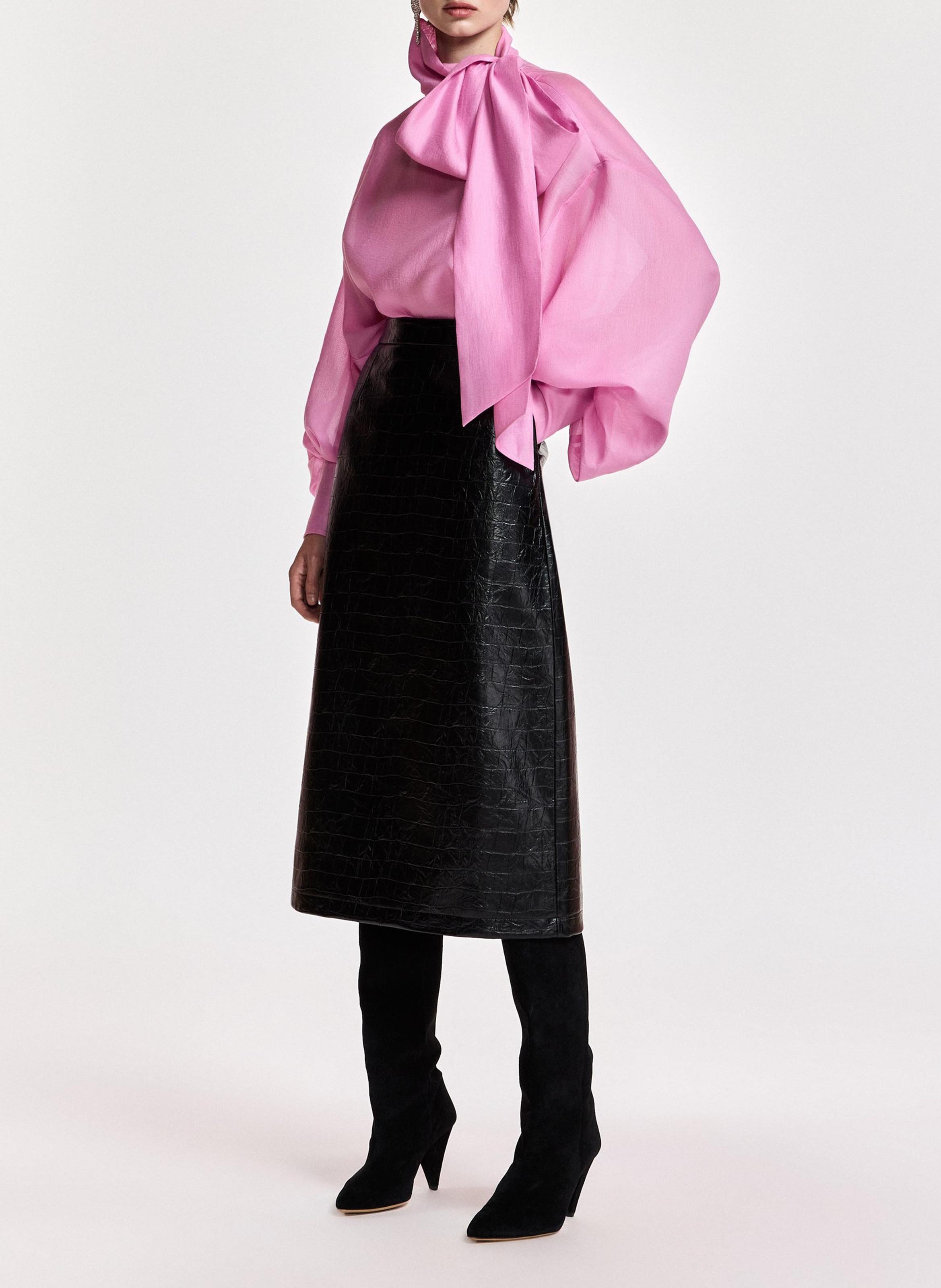 Blouse col lavallière karismatic ESSENTIEL ANTWERP Rose