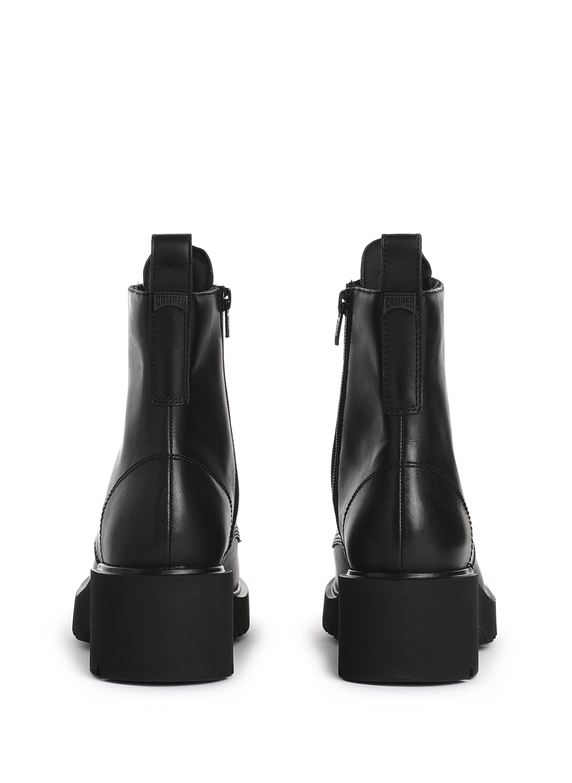 Bottines Milah en cuir CAMPER Noir