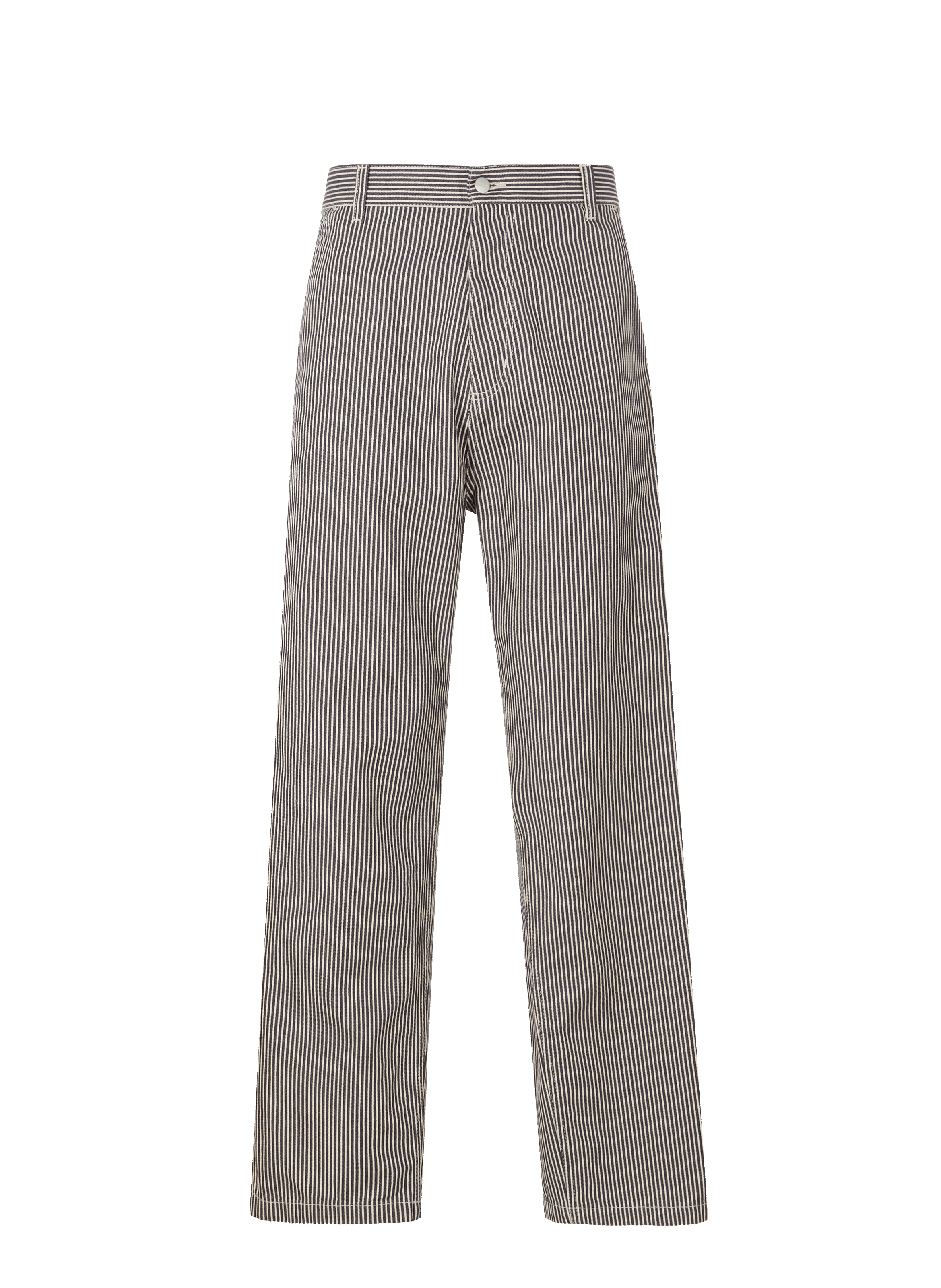 Pantalon à rayures en coton