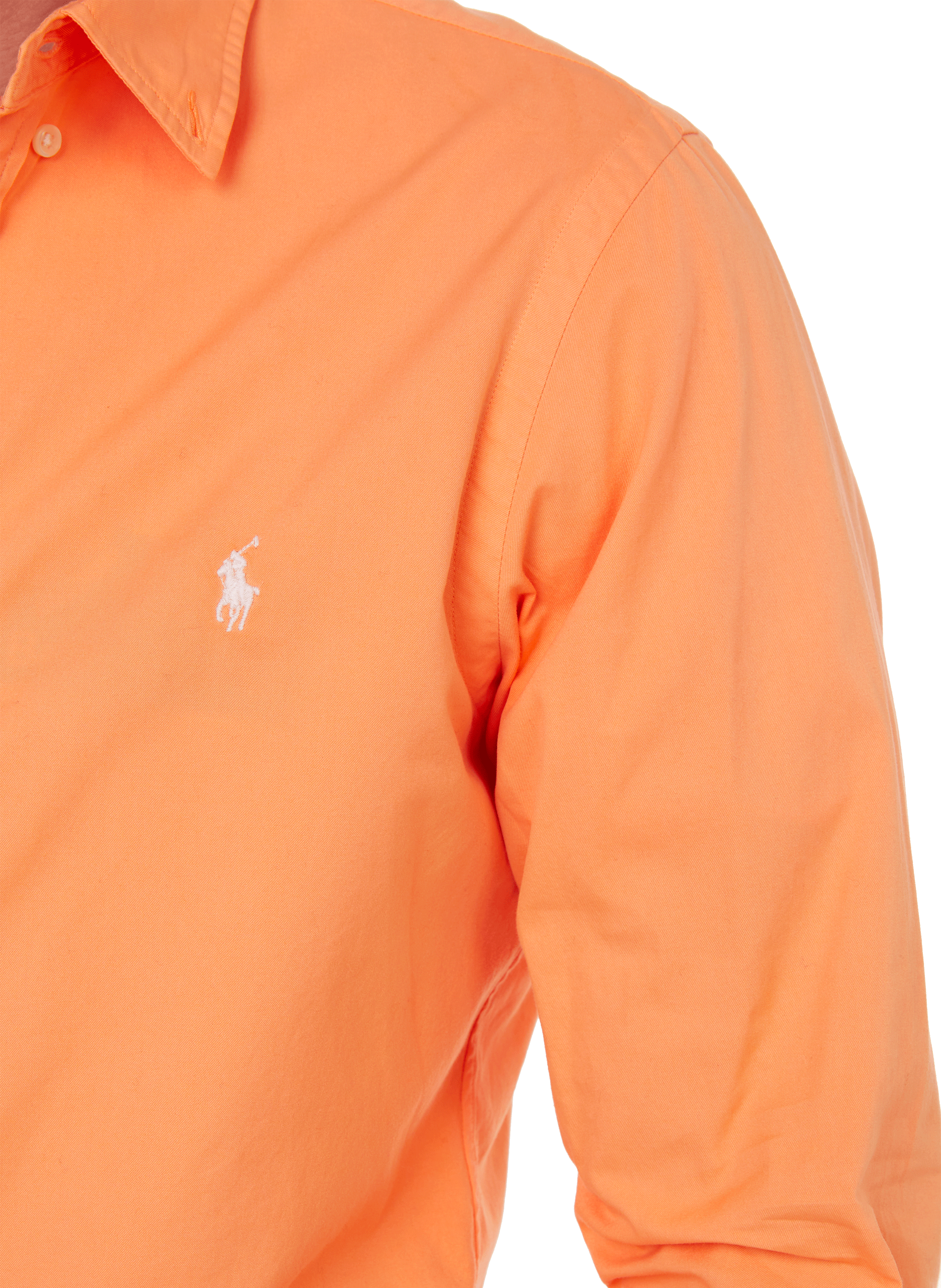 Slim-fit cotton shirt  POLO RALPH LAUREN Orange