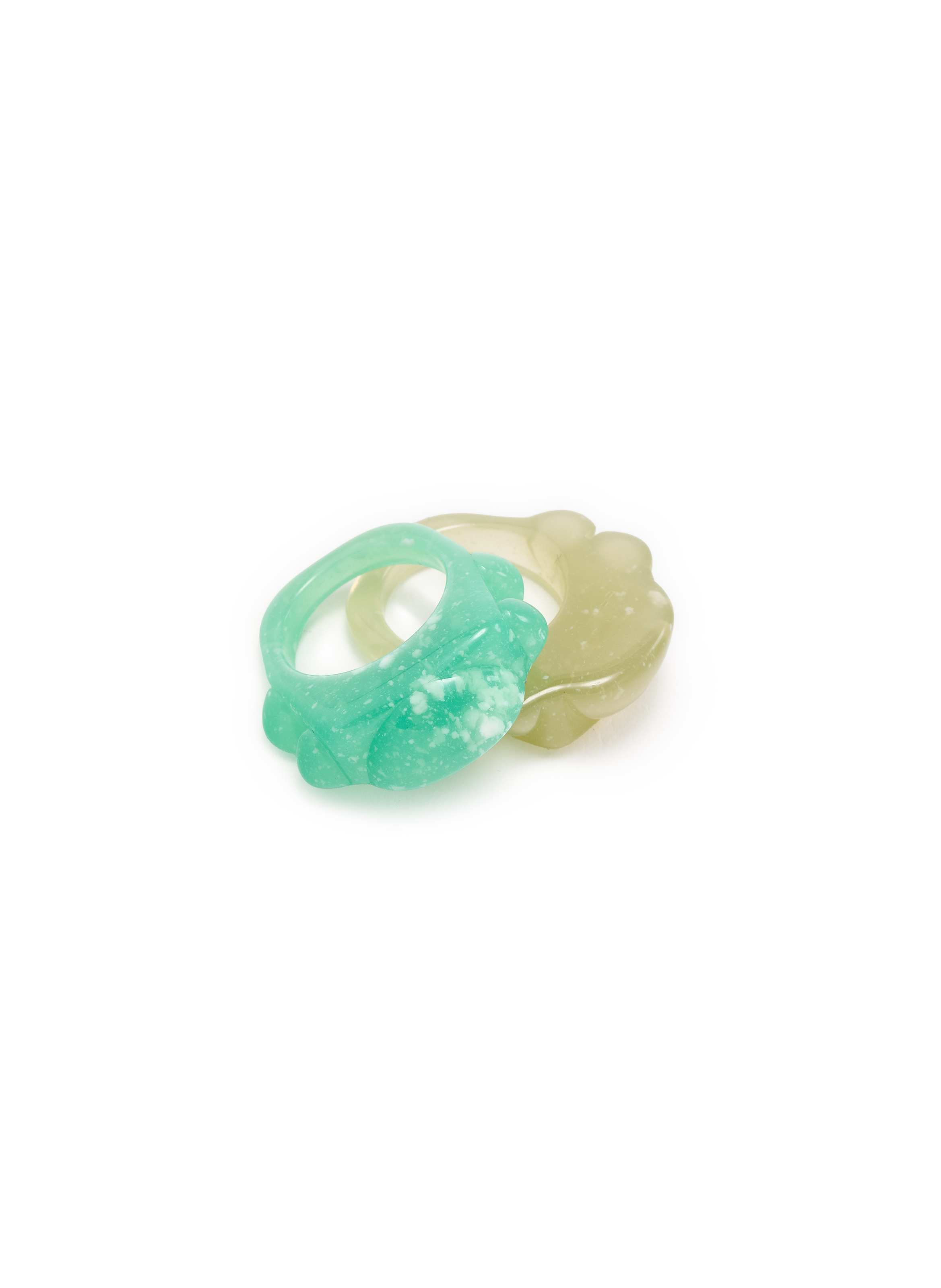 Duo de bague Half Iconic LA MANSO Multicolore