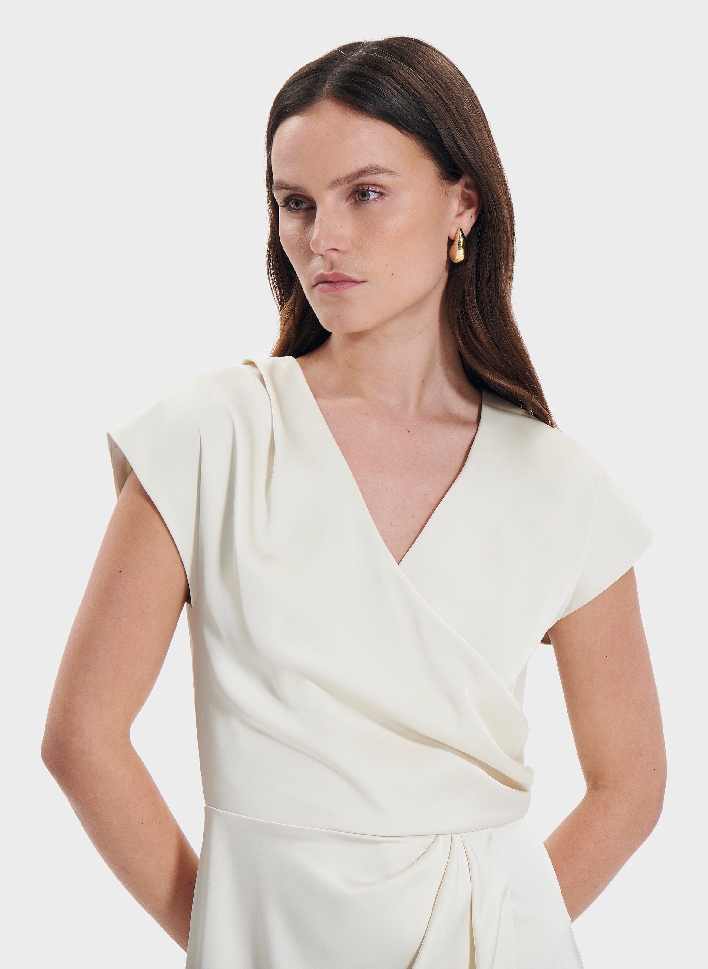 Robe  rang ZAPA Blanc