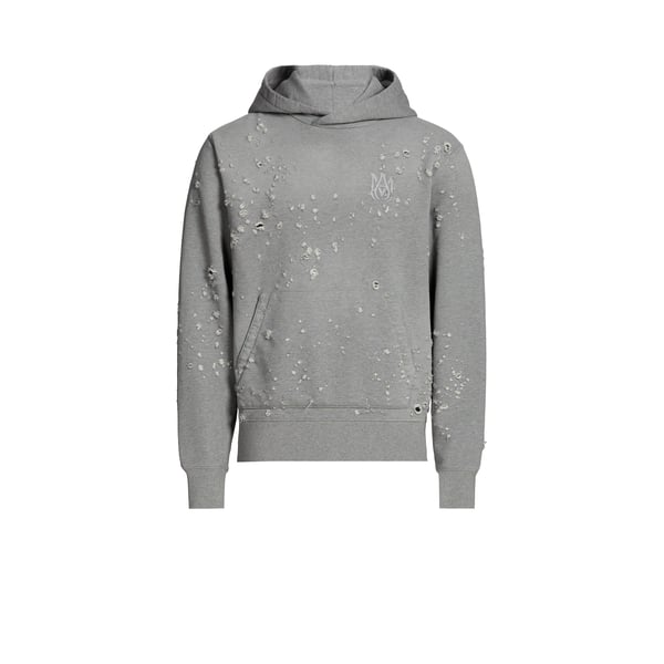 Amiri Man Sweatshirt Light Grey Size M Cotton