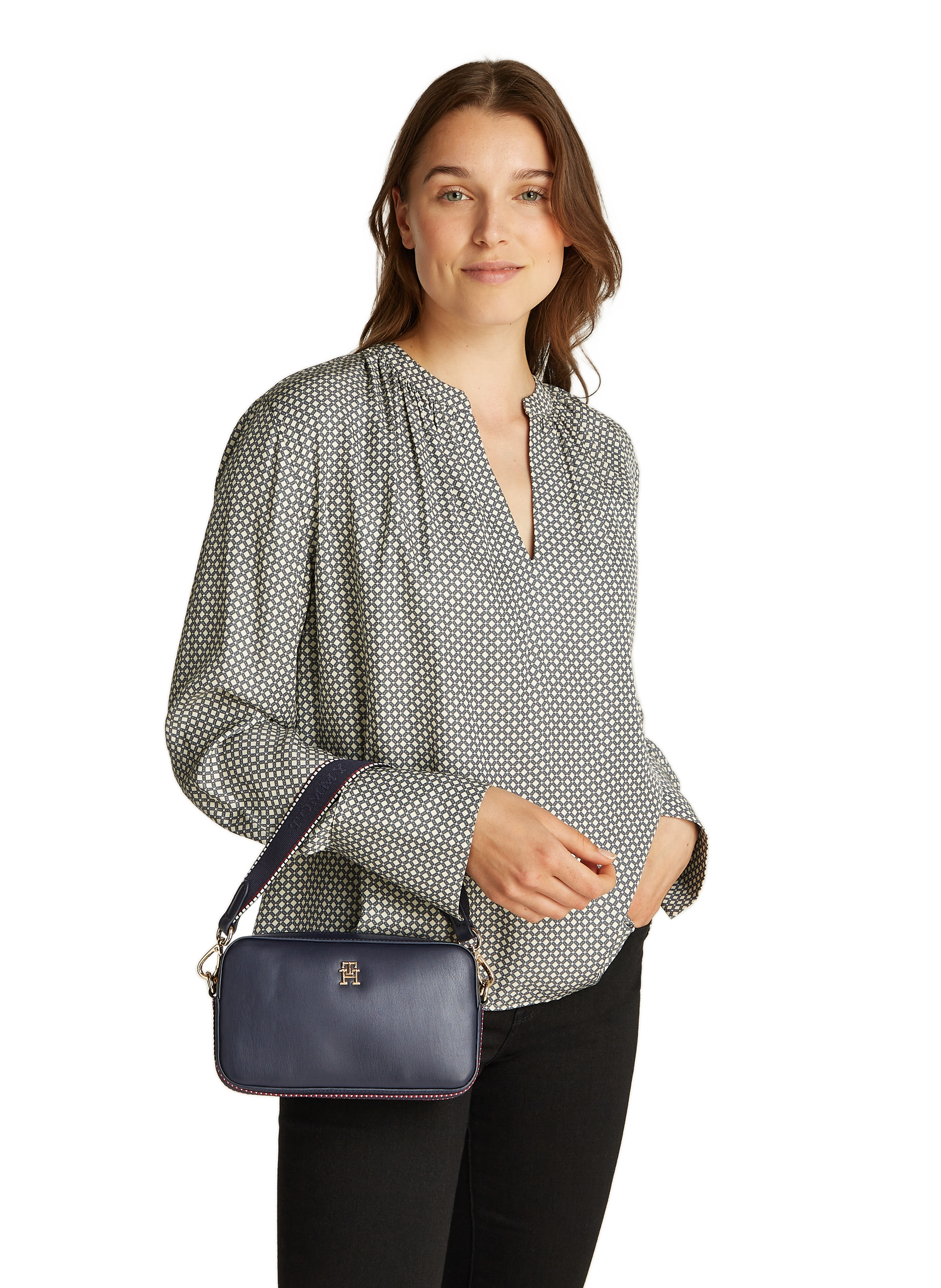 Sac à bandoulière à logo TOMMY HILFIGER Multicolore