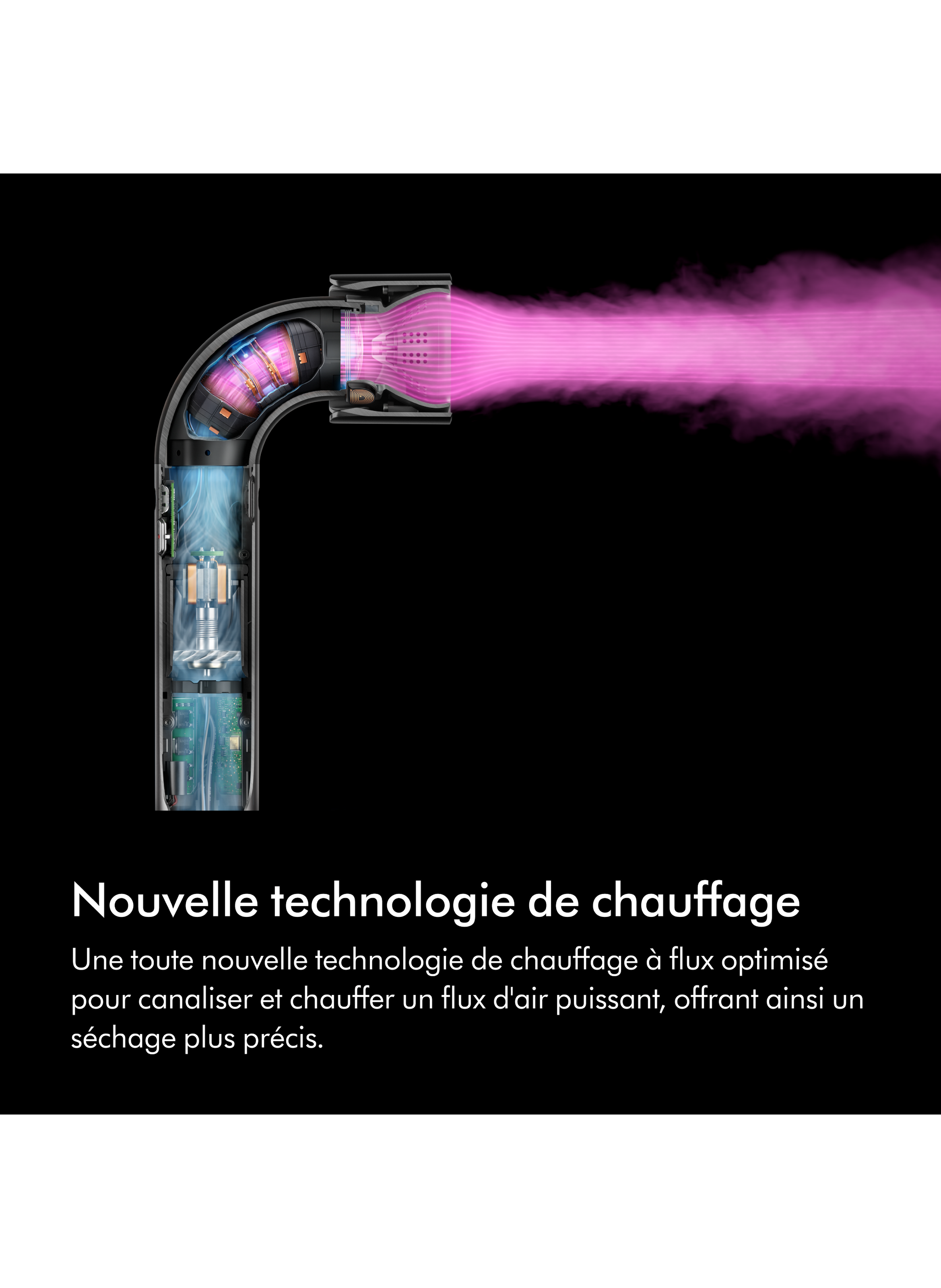 Supersonic R™ Straight to Wavy Hair Rose Gold and Ceramic DYSON No color