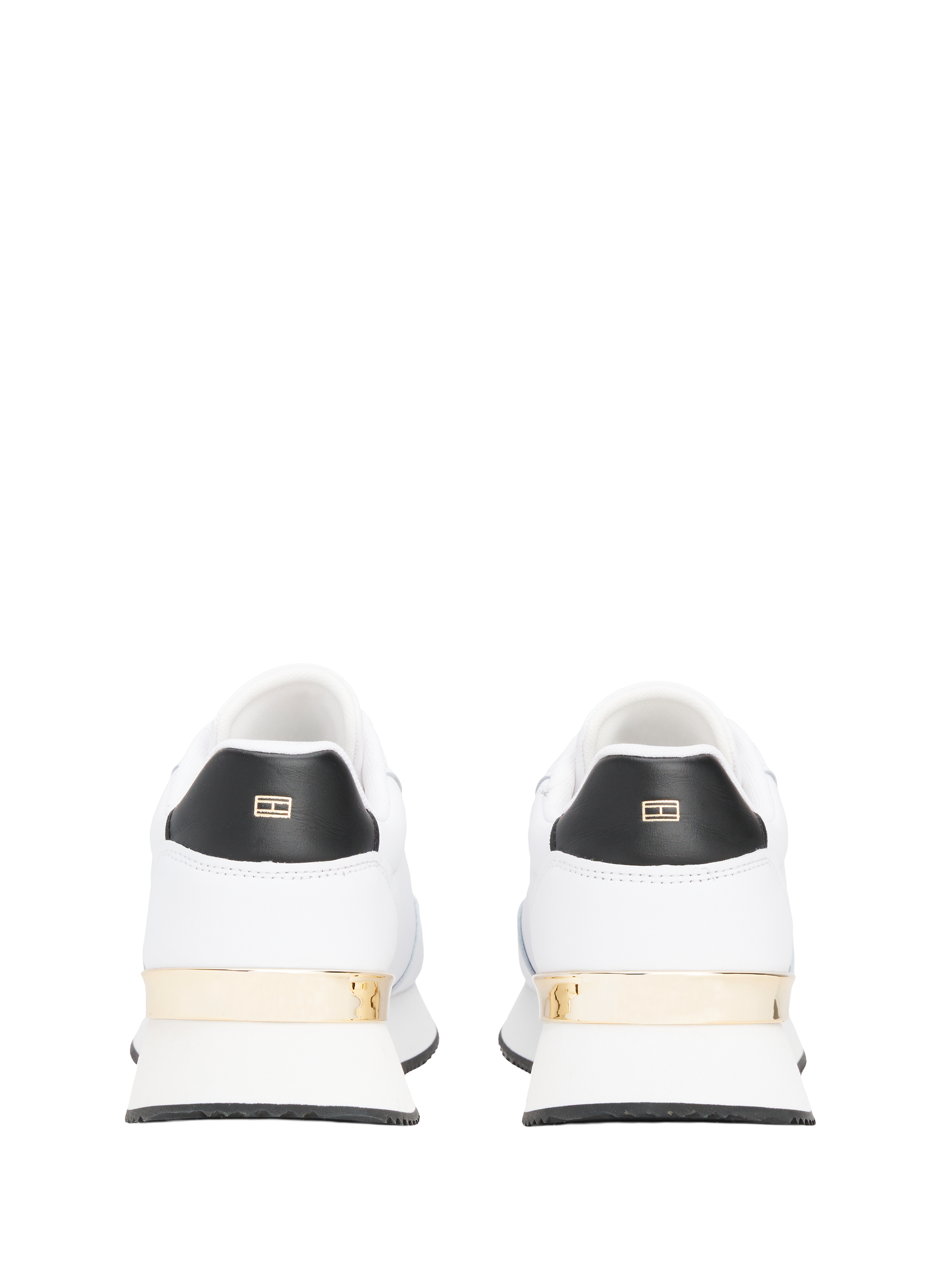 Chunky leather sneakers TOMMY HILFIGER White