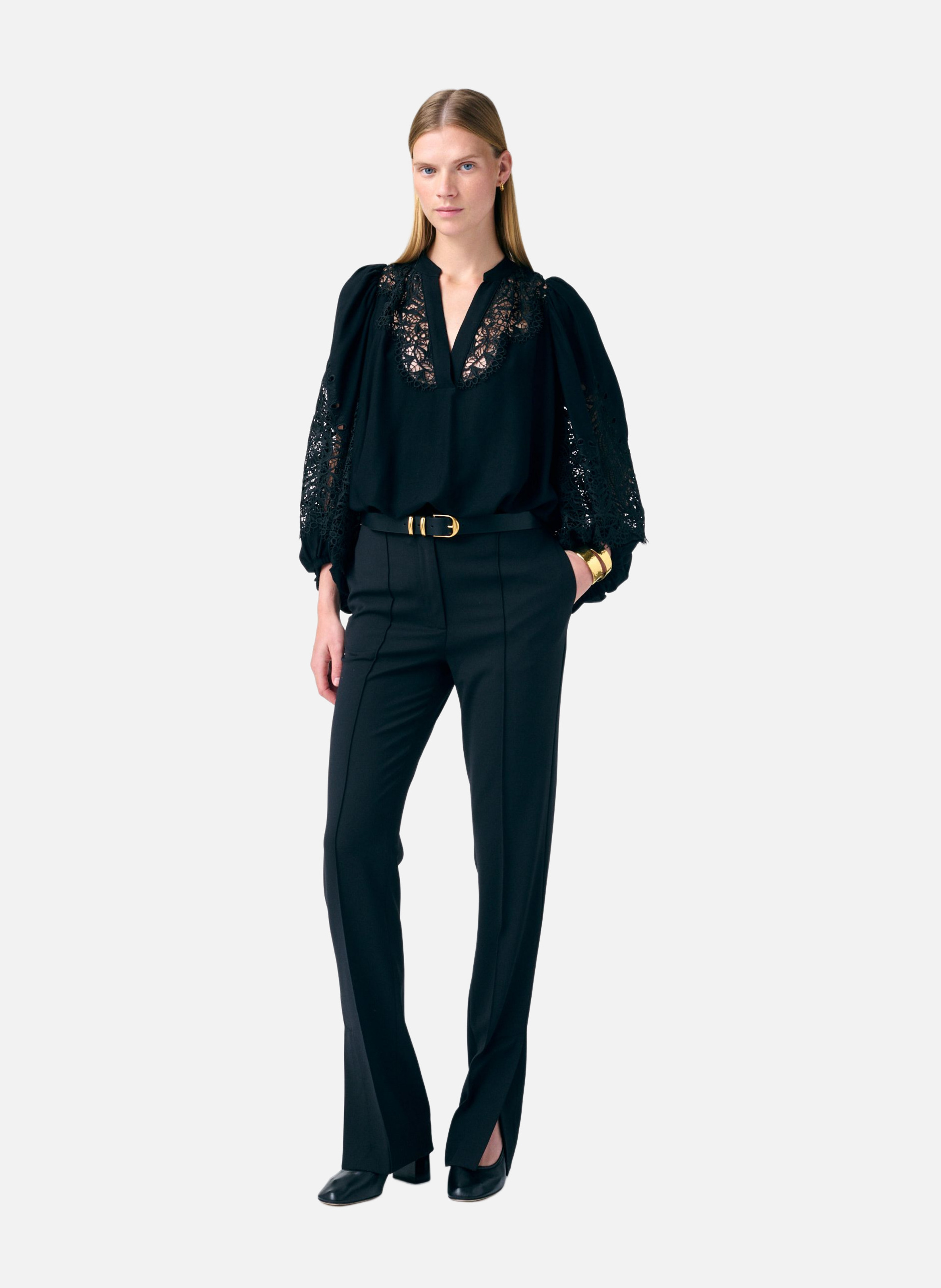 Blouse bell VANESSA BRUNO Noir