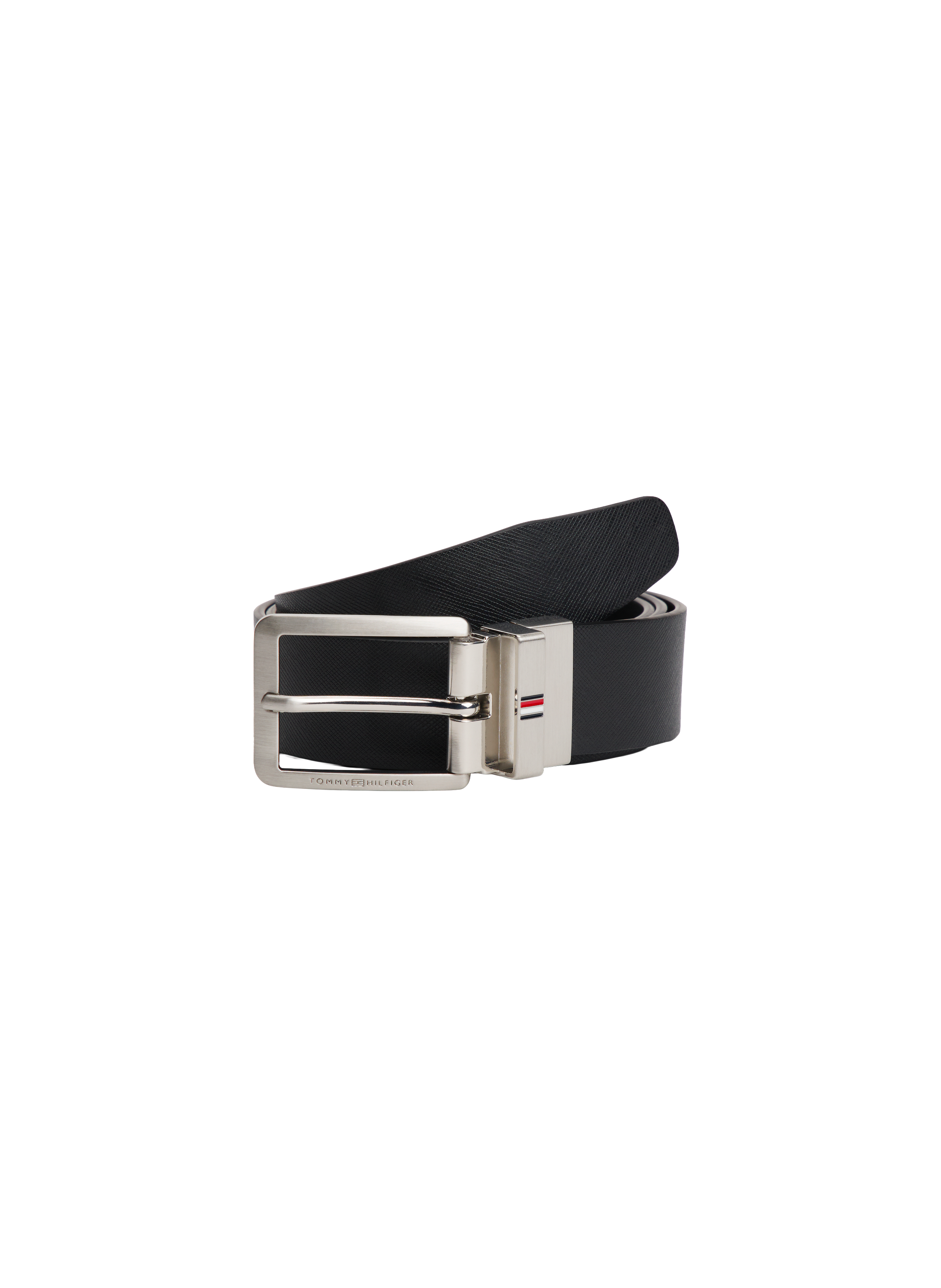 Reversible leather belt gift set TOMMY HILFIGER Black