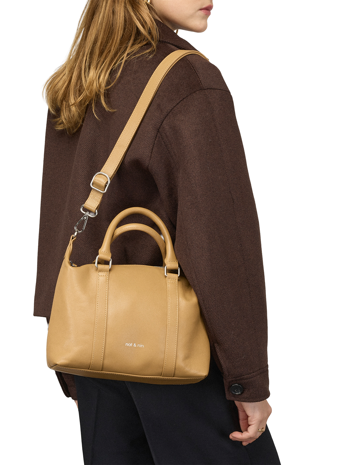 Thylane Mini Handbag NAT & NIN Beige