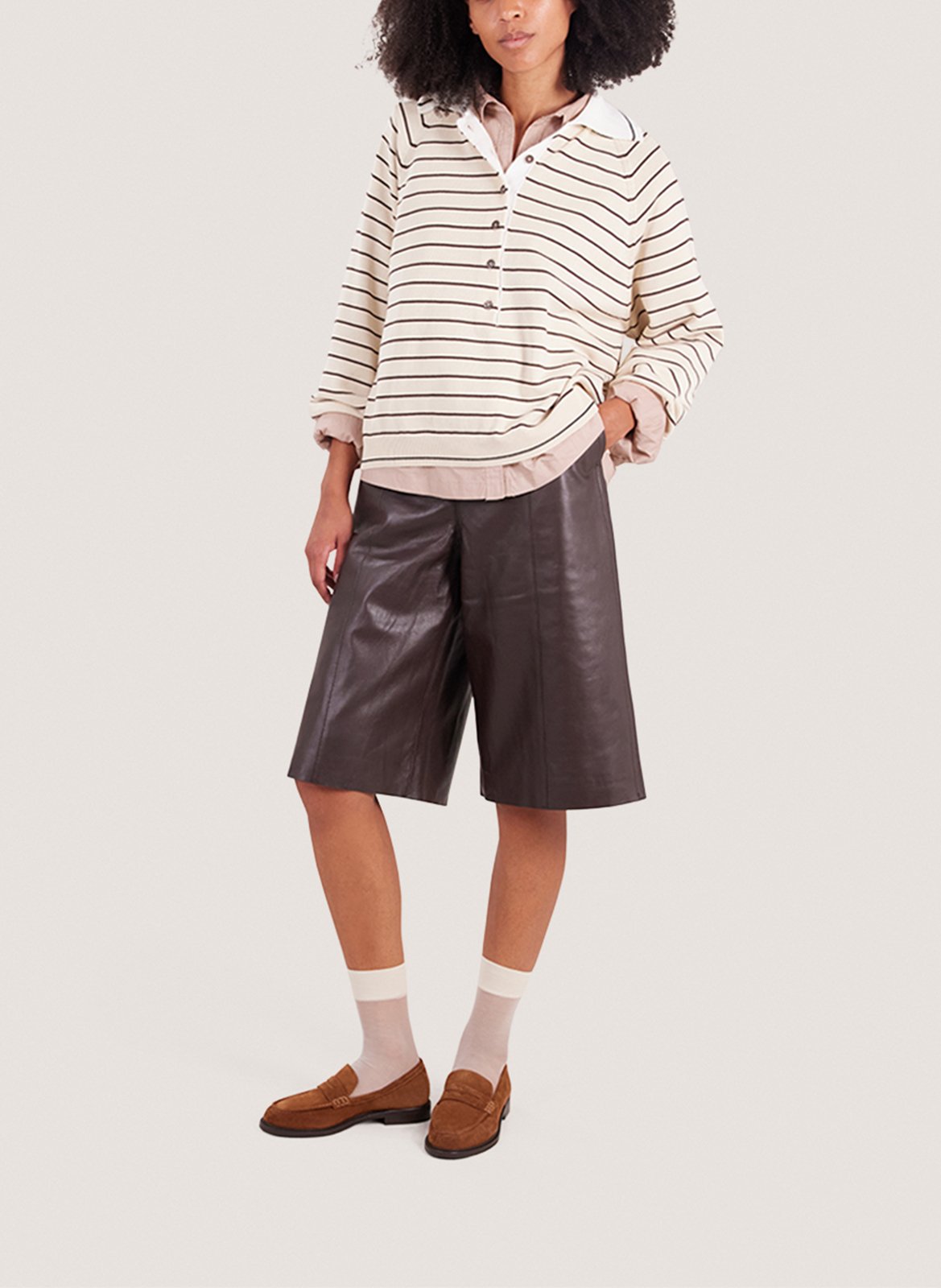 Derbies en cuir dracula JONAK Marron