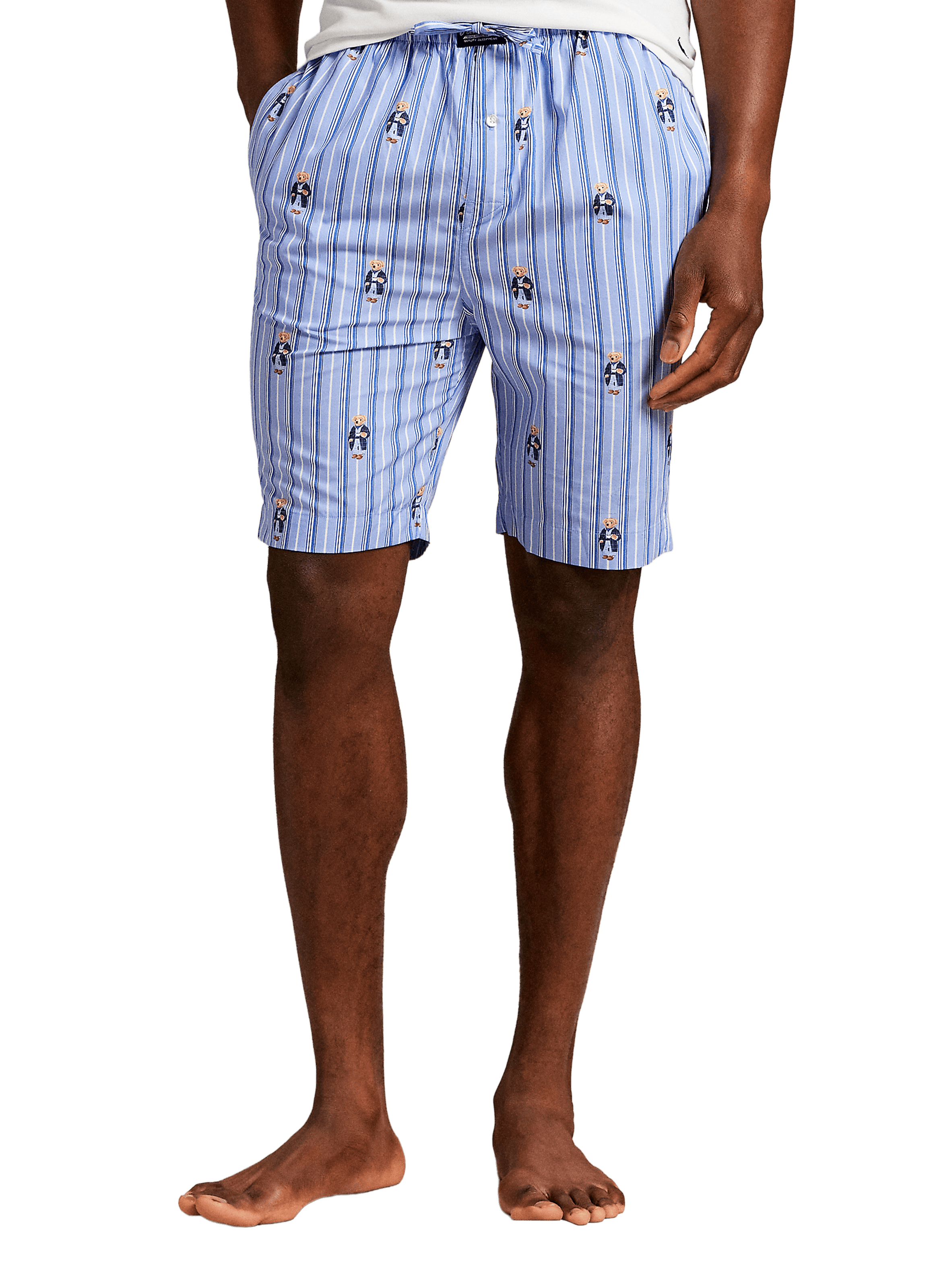 Striped pajama shorts POLO RALPH LAUREN Blue