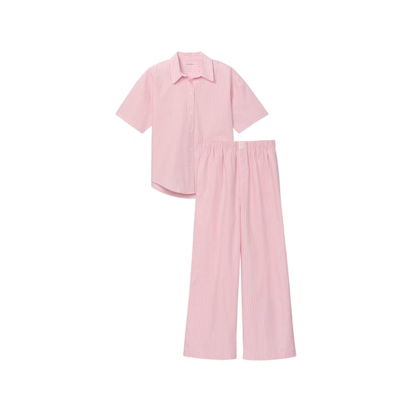 Calvin Ensemble de pyjama rayé en coton