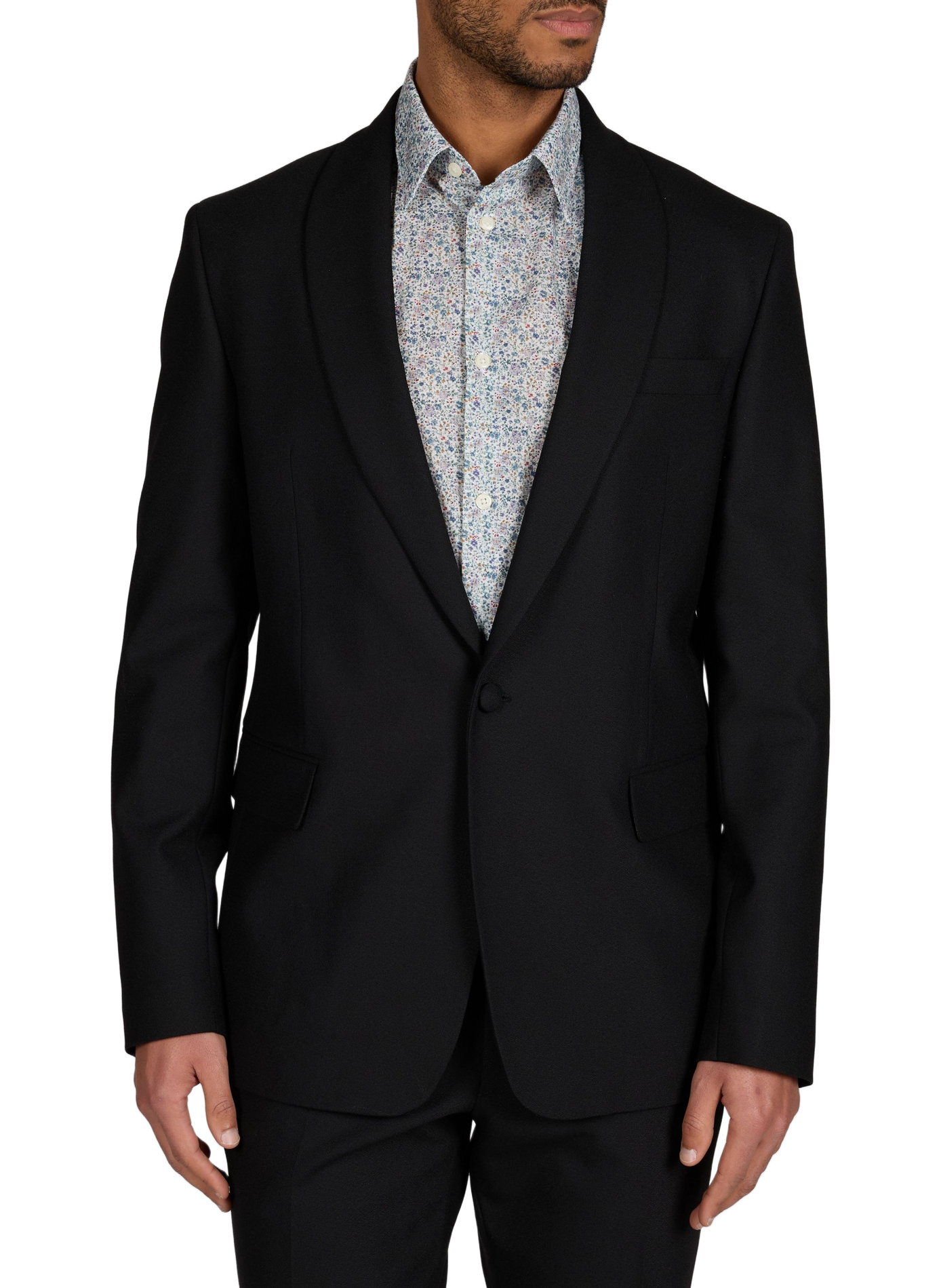 HONIE-S Mixed Wool Suit AU PRINTEMPS PARIS Black