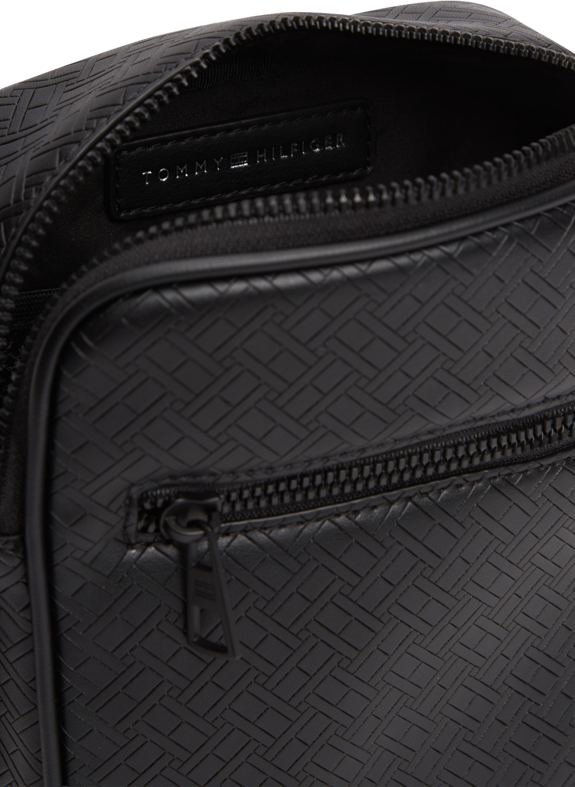 Logo satchel TOMMY HILFIGER Black