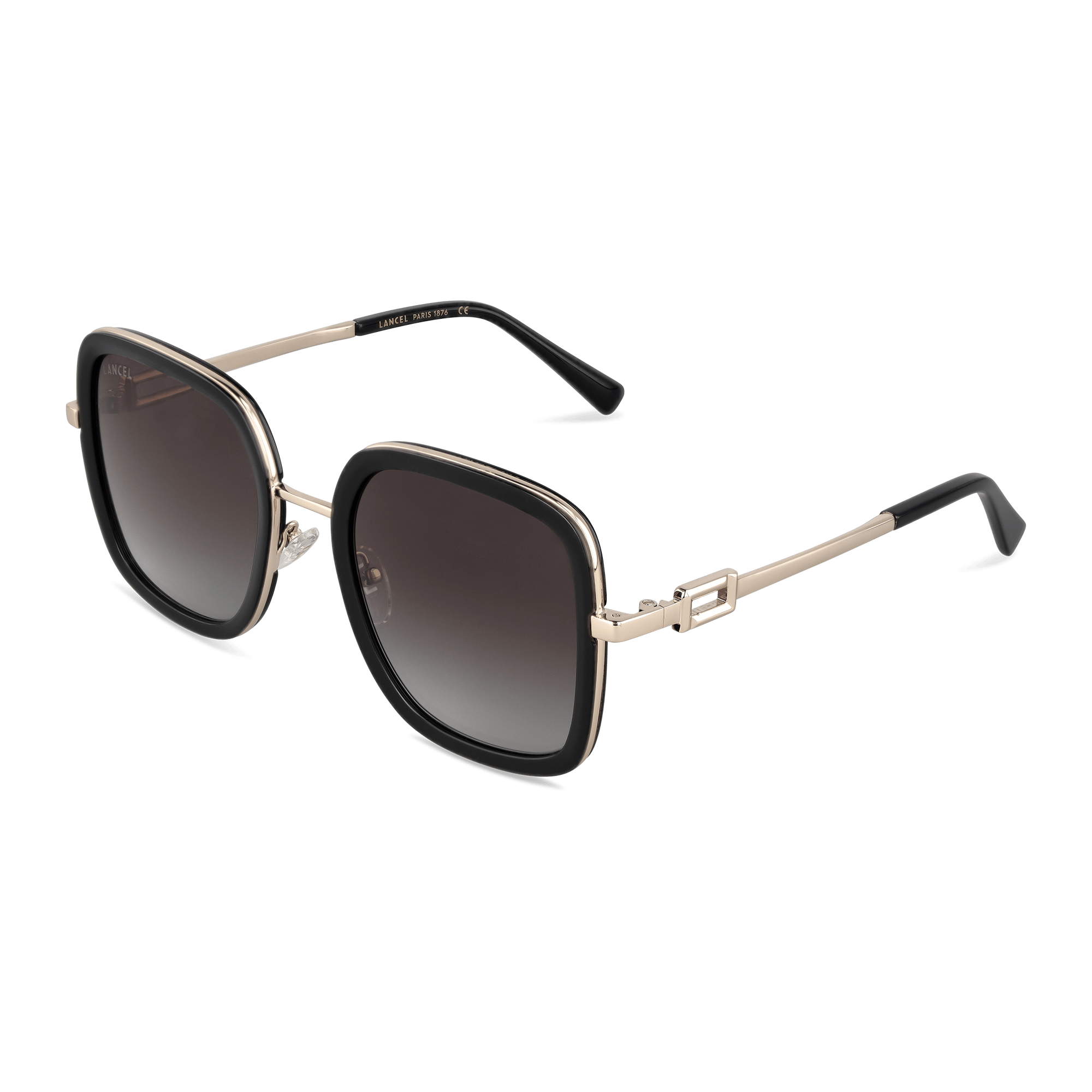 Lunettes de soleil tess de lancel en acétate LANCEL Noir