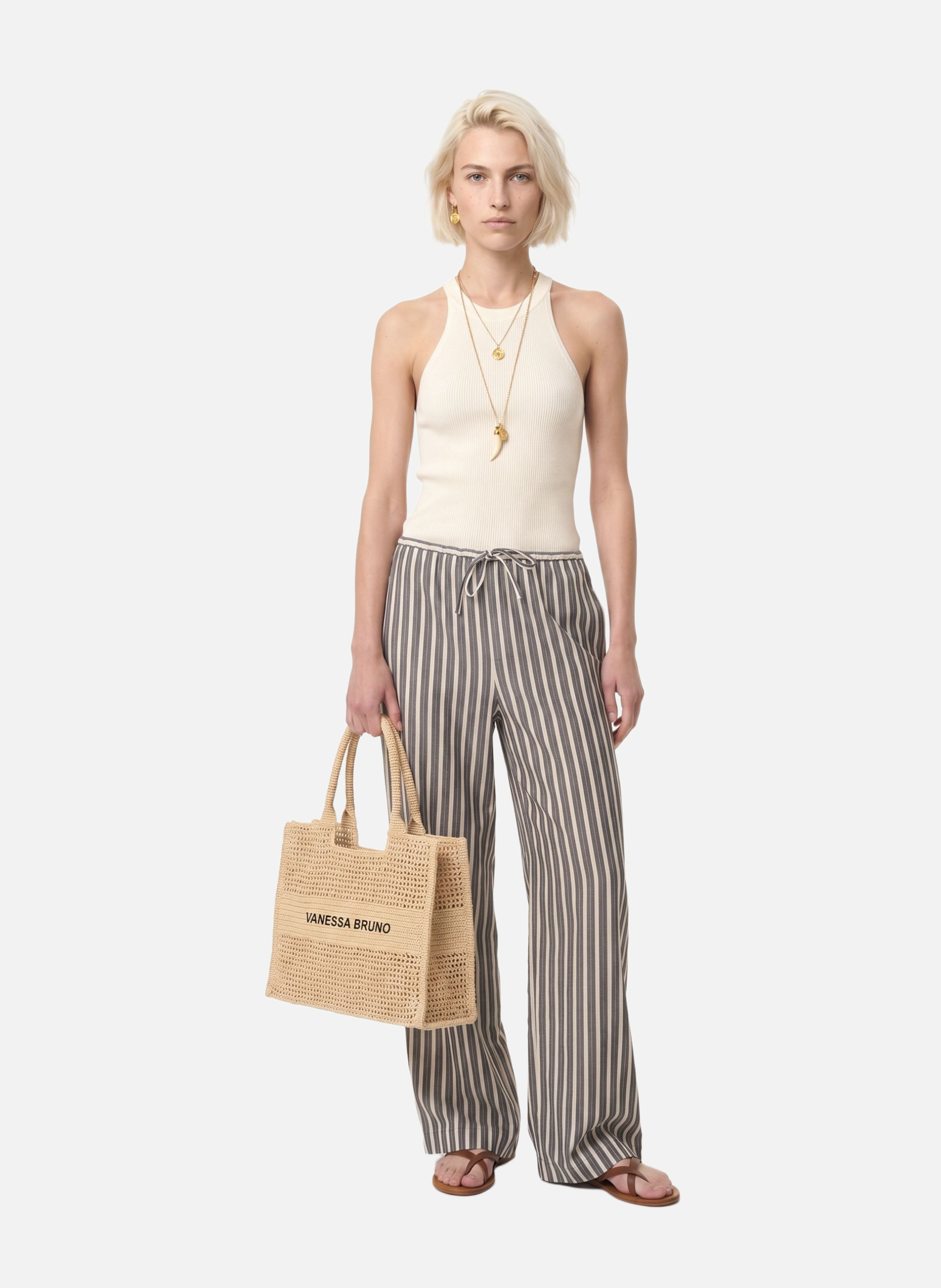 Pantalon gliff VANESSA BRUNO Gris
