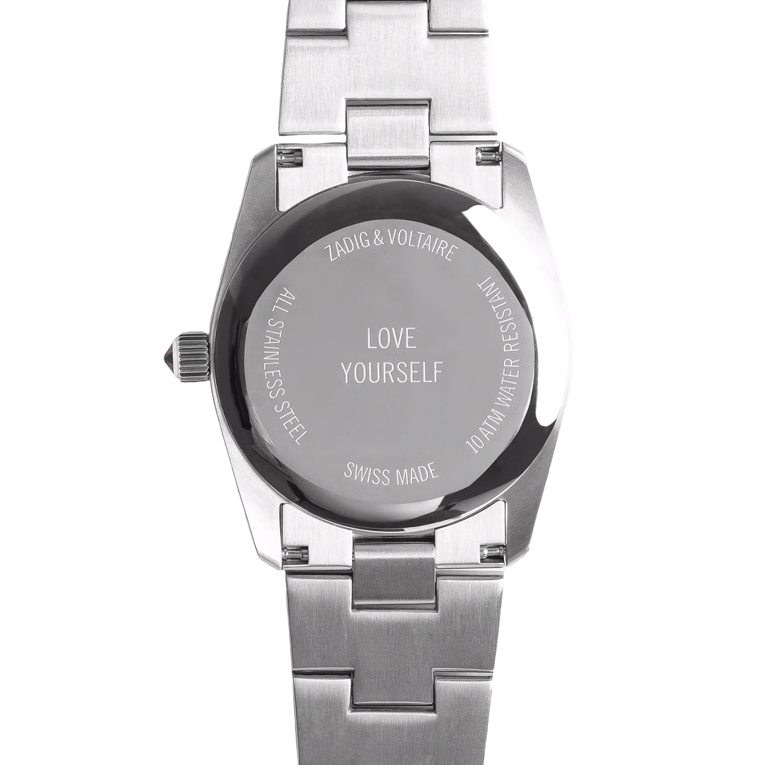 Montre en acier time2love ZADIG&VOLTAIRE Vert