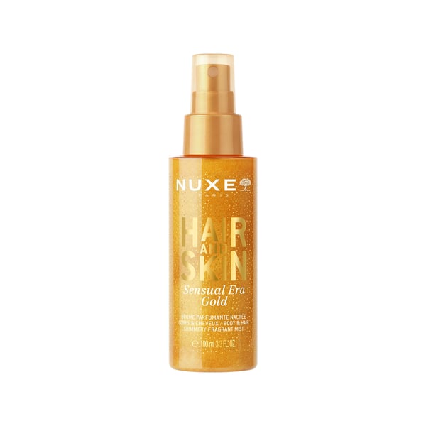 Nuxe Hair Skin Sensual Era Gold - Brume parfumante nacrée corps et cheveux Nuxe Hair Skin Sensual Era Gold - Brume parfumante nacrée corps et cheveux