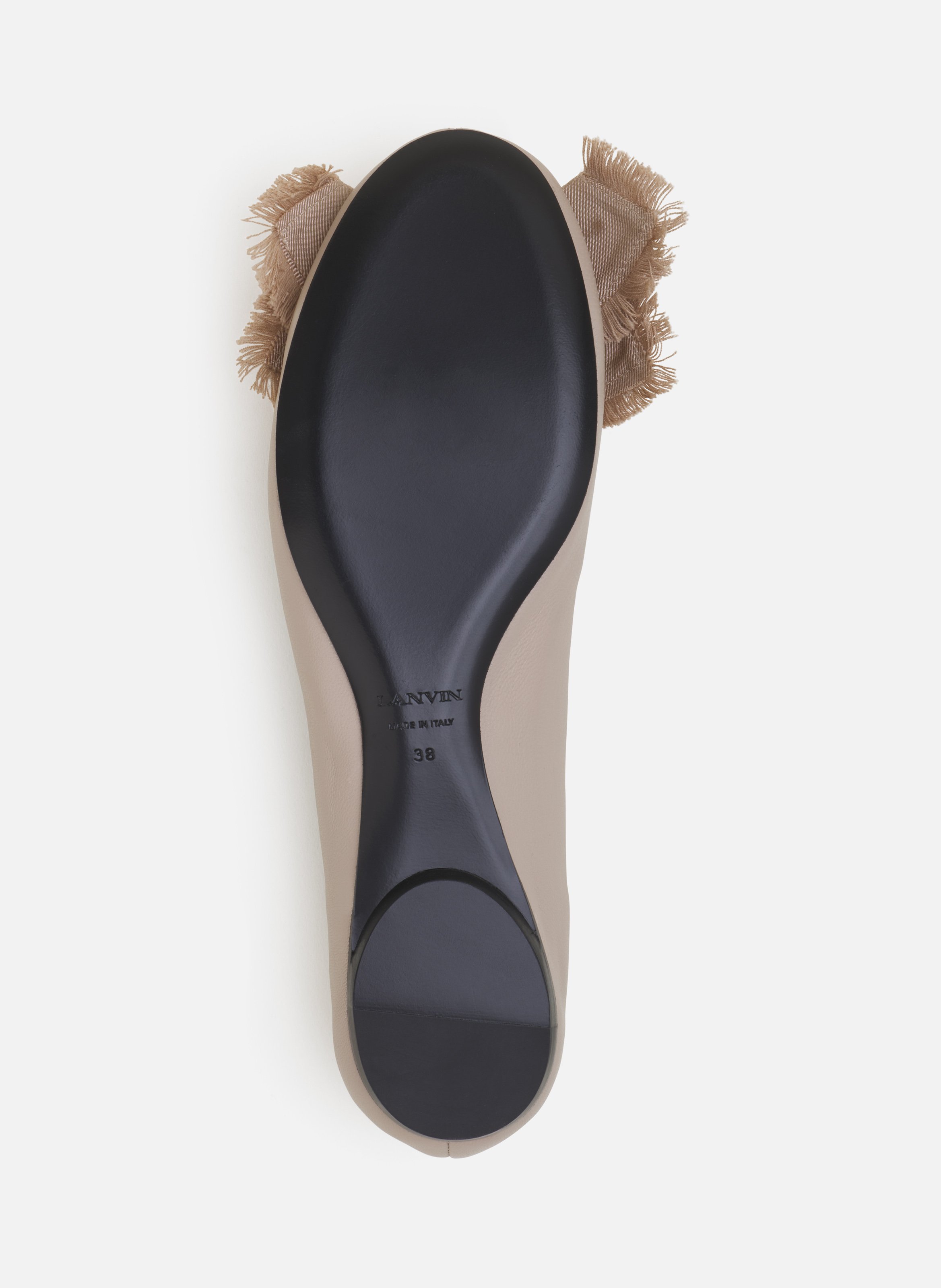 La ballerine noeud LANVIN Beige