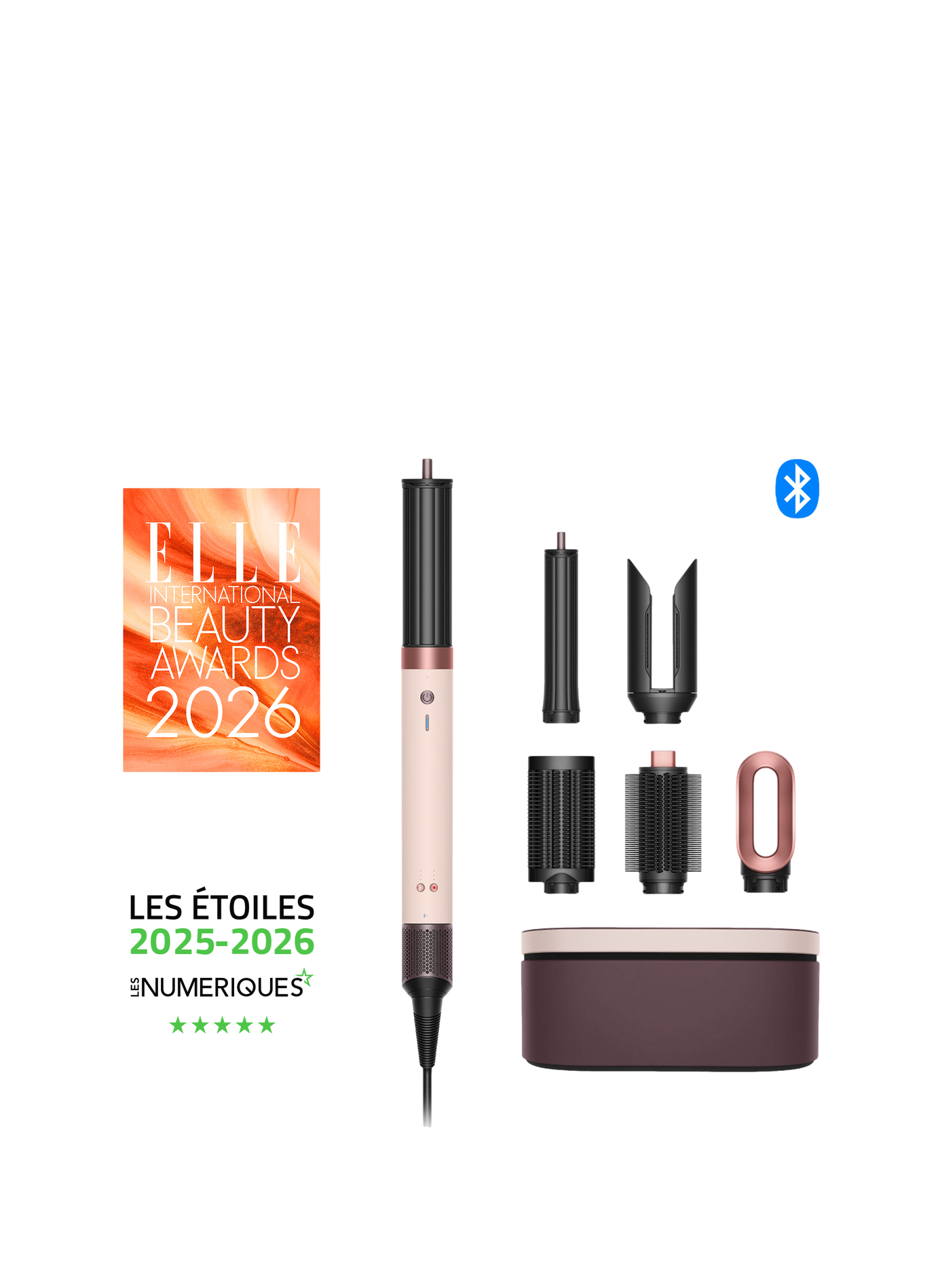 Airwrap Co-anda 2x™ Cheveux raides à ondulés Rose céramique DYSON No color