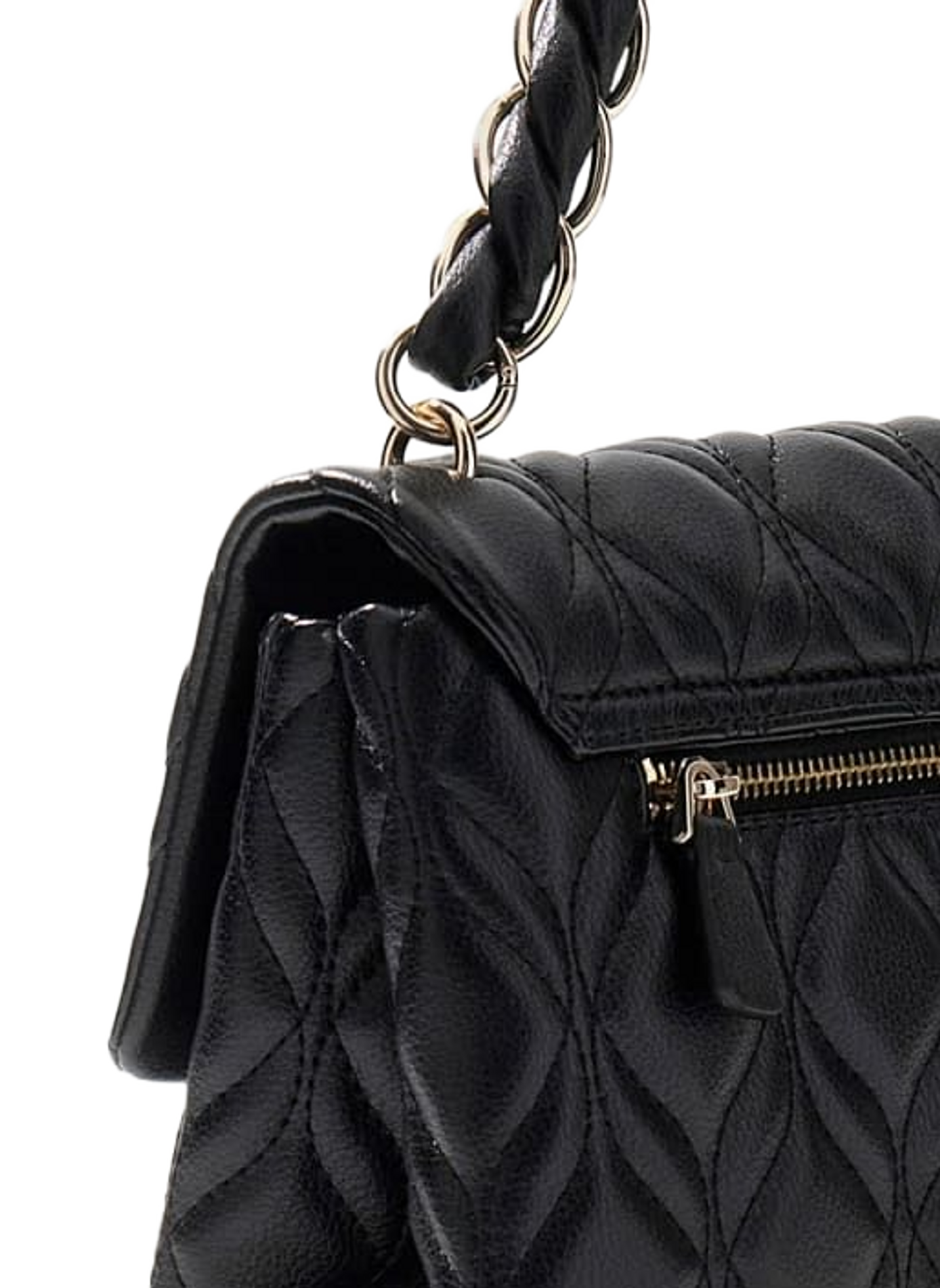 Gepolsterte Schultertasche GUESS Schwarz
