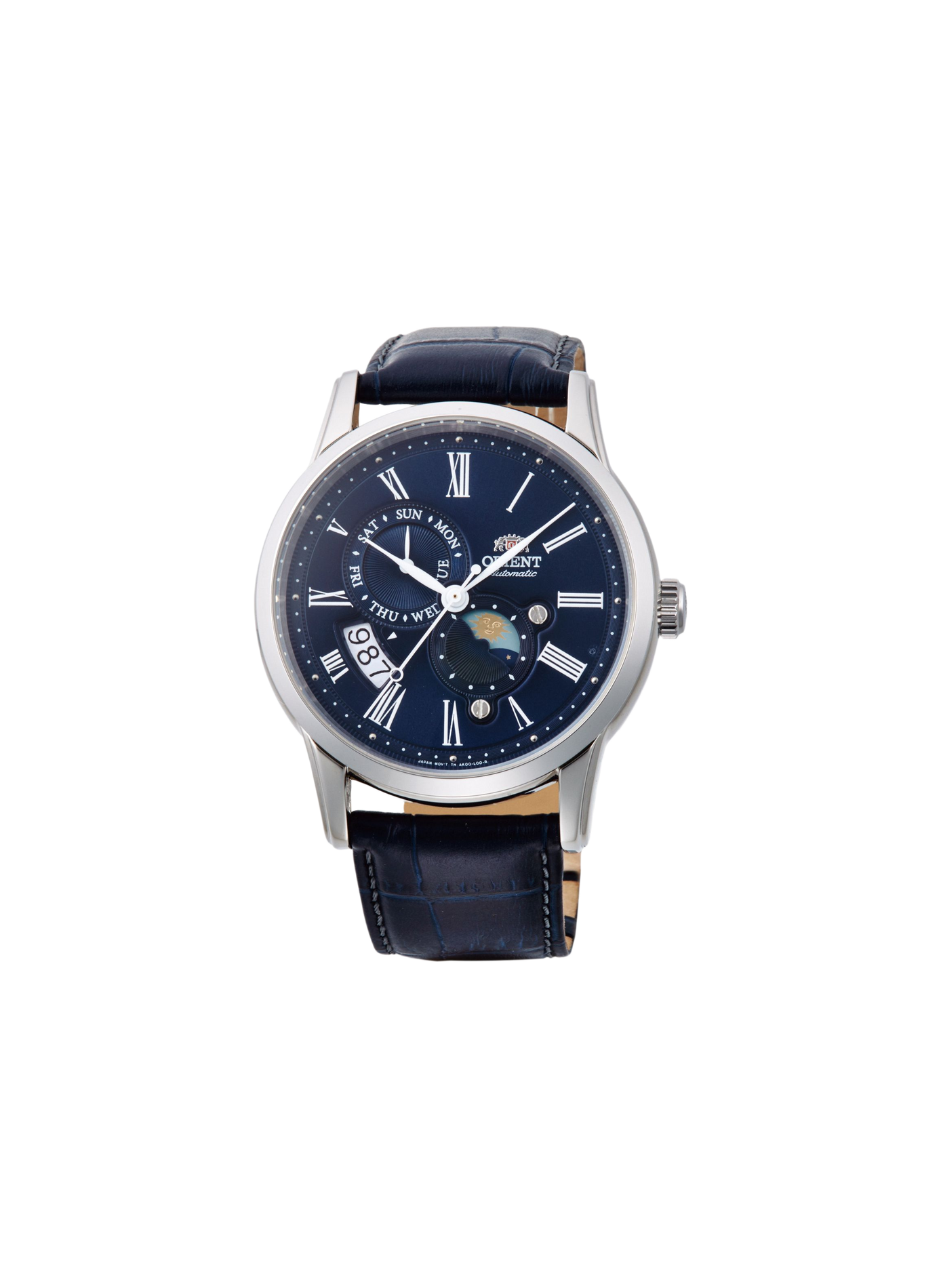 Automatic Classic Leather Watch ORIENT Blue