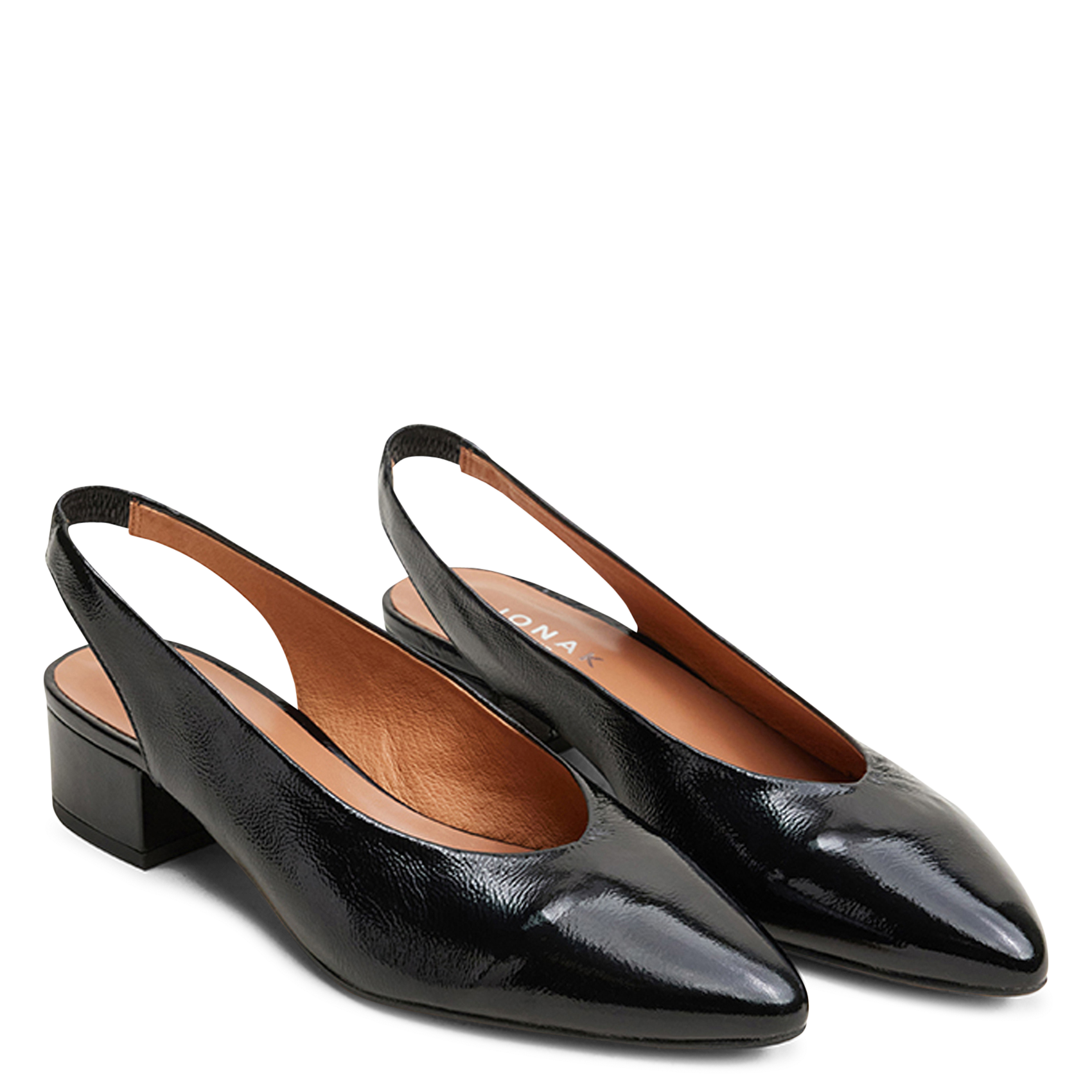 Ballerines en cuir vince JONAK Noir