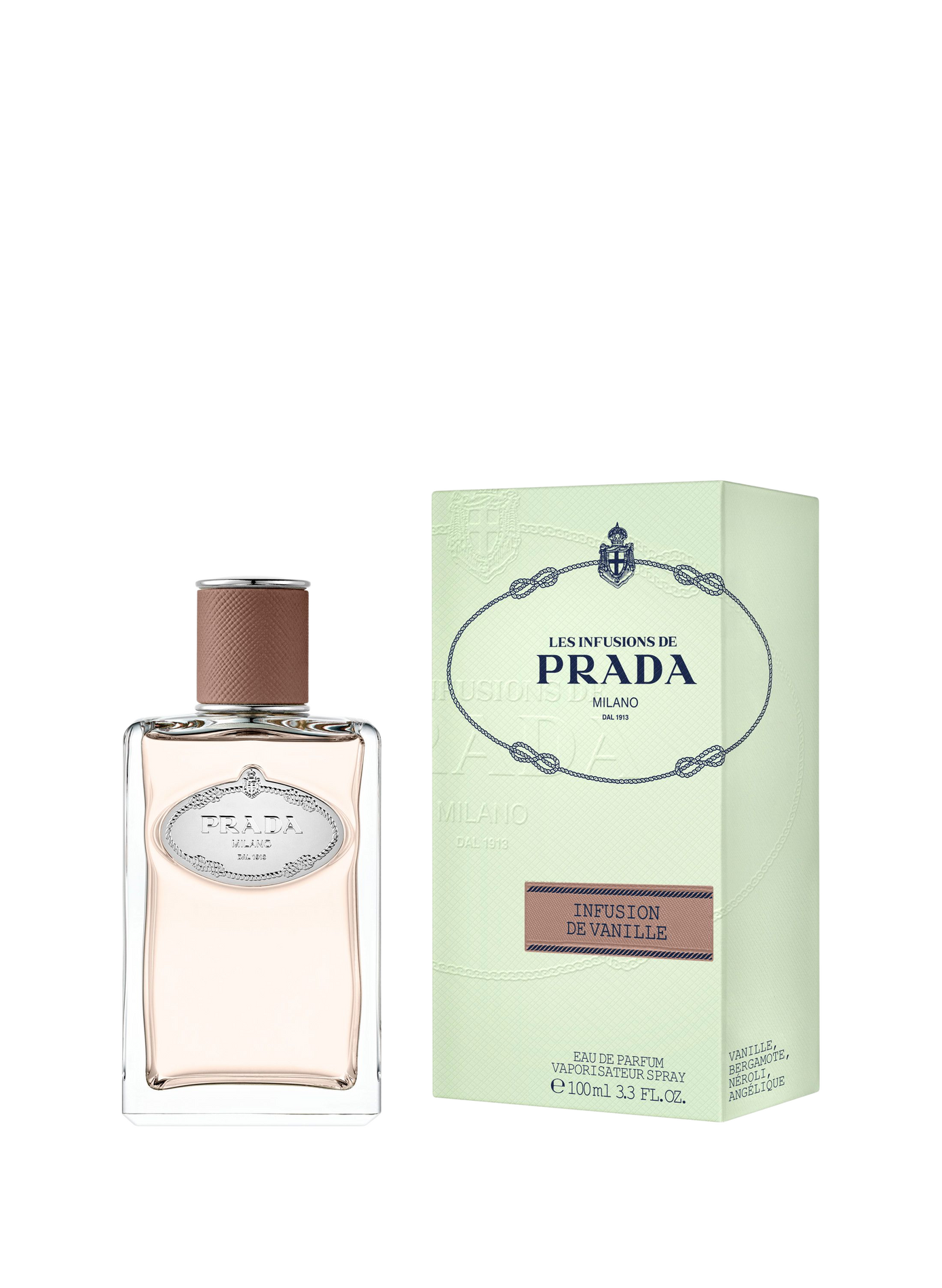 Die Infusionen - Sinnlicher, holziger, ambrierter Eau de Parfum. PRADA No color