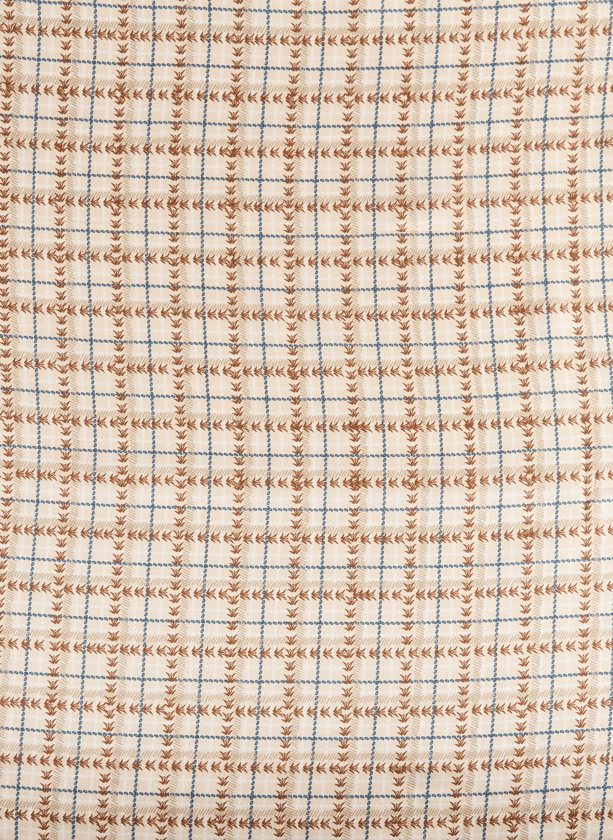 Square silk printed scarf PETRUSSE Beige