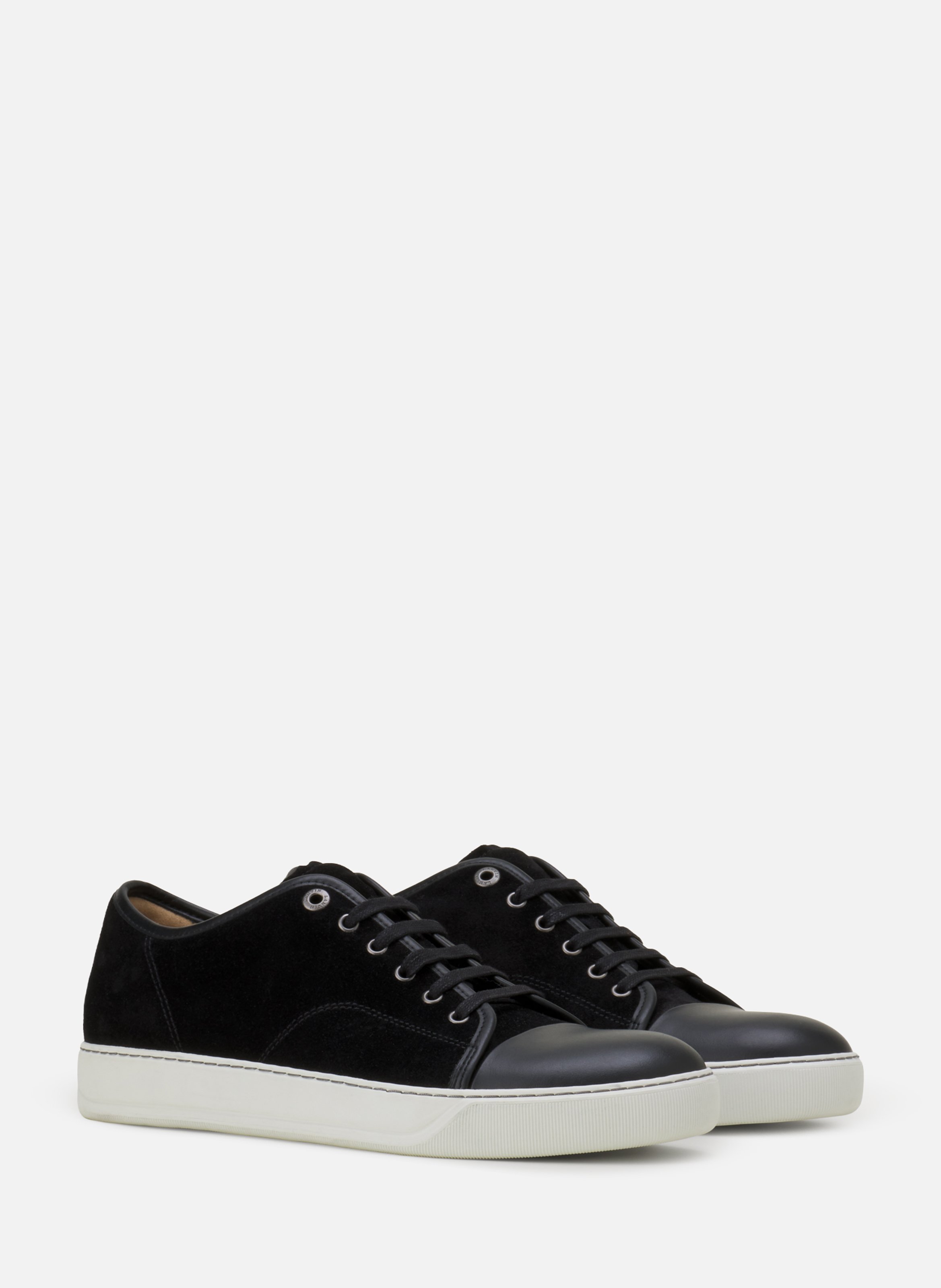 Sneakers dbb1 en cuir et suede LANVIN Noir